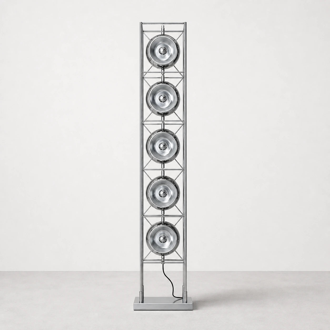 Chrome Spheres Floor Lamp Lamp Interior Moderna Default Title