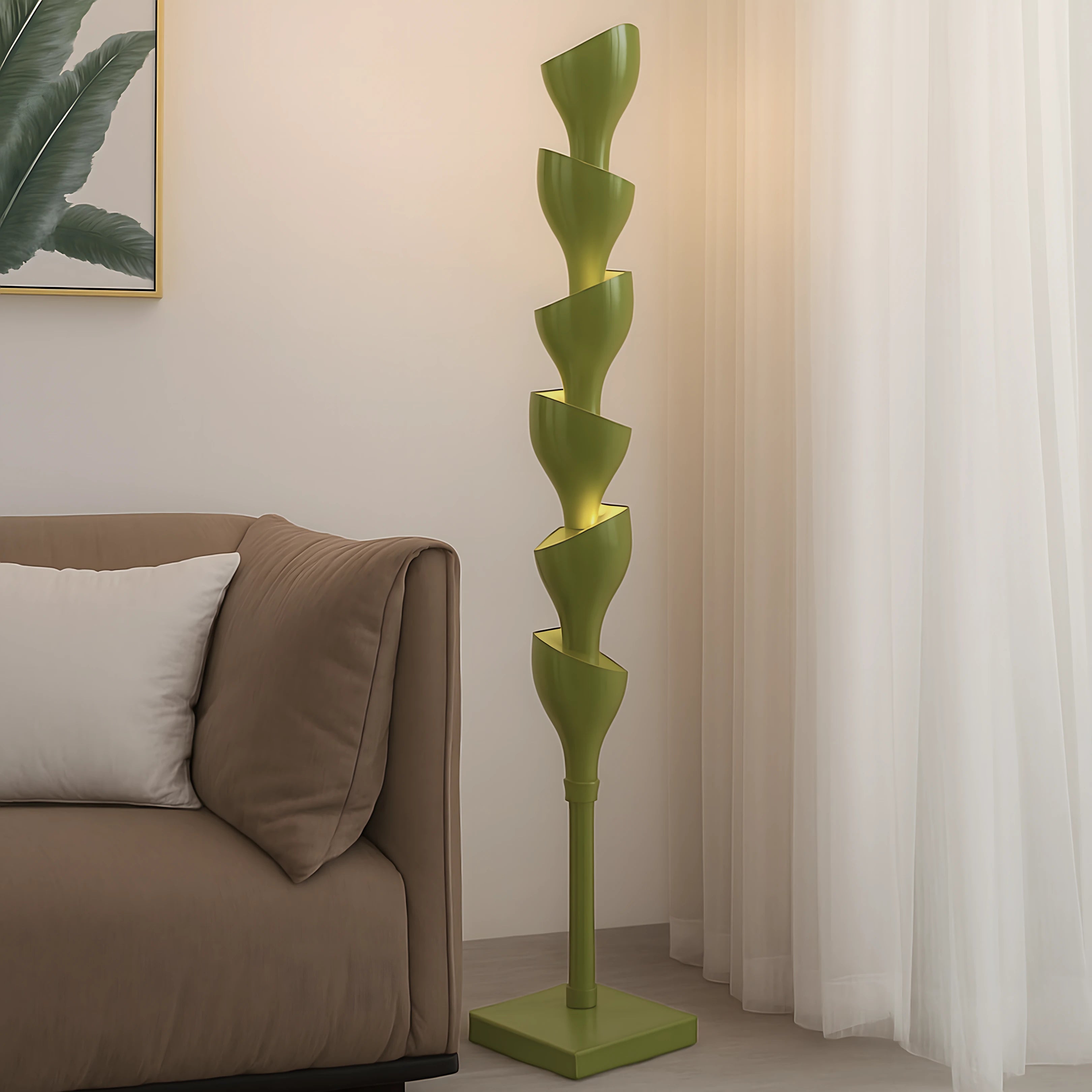 Floral Floor Lamp Lamp Interior Moderna