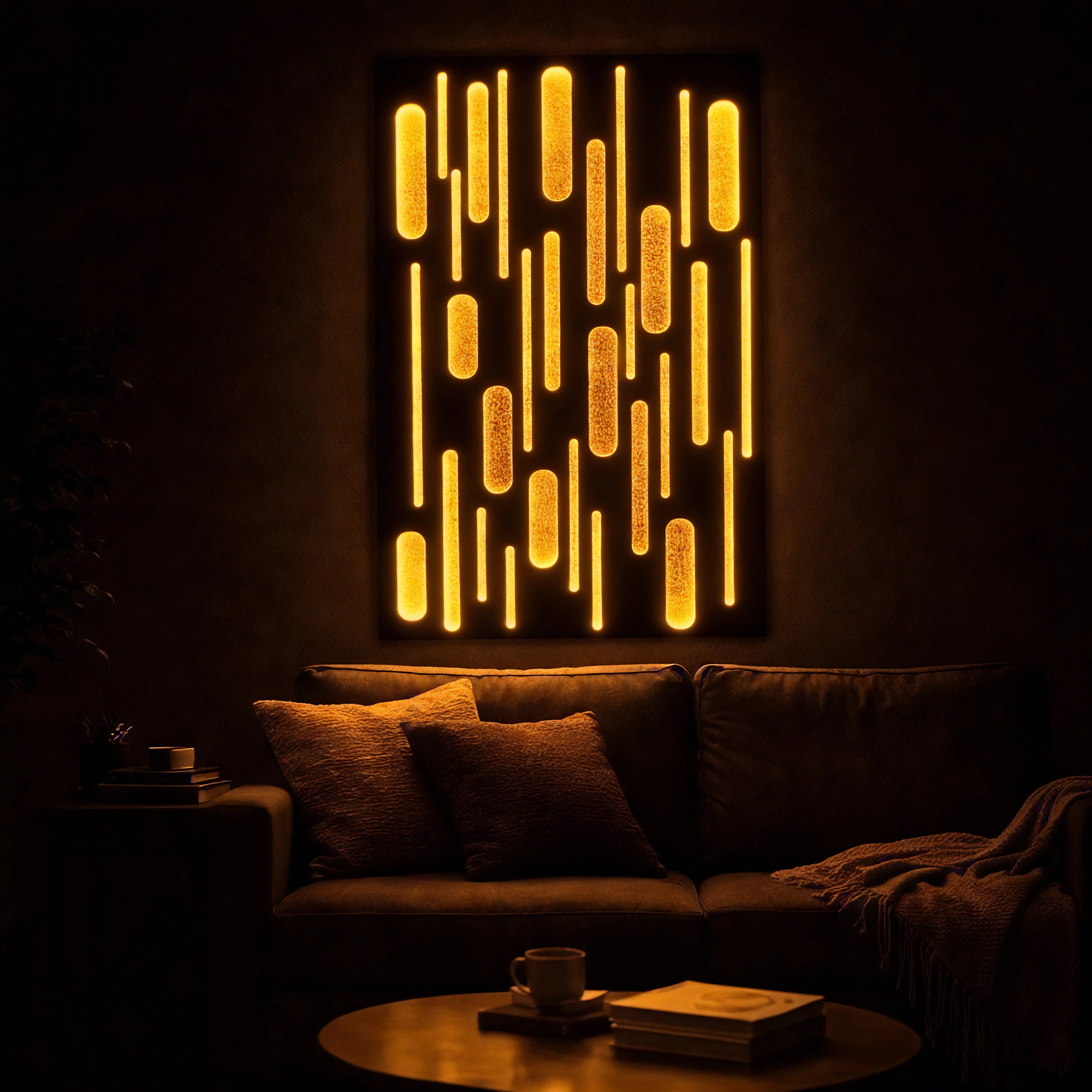 Gilded Descent Wall Art Jianzhi