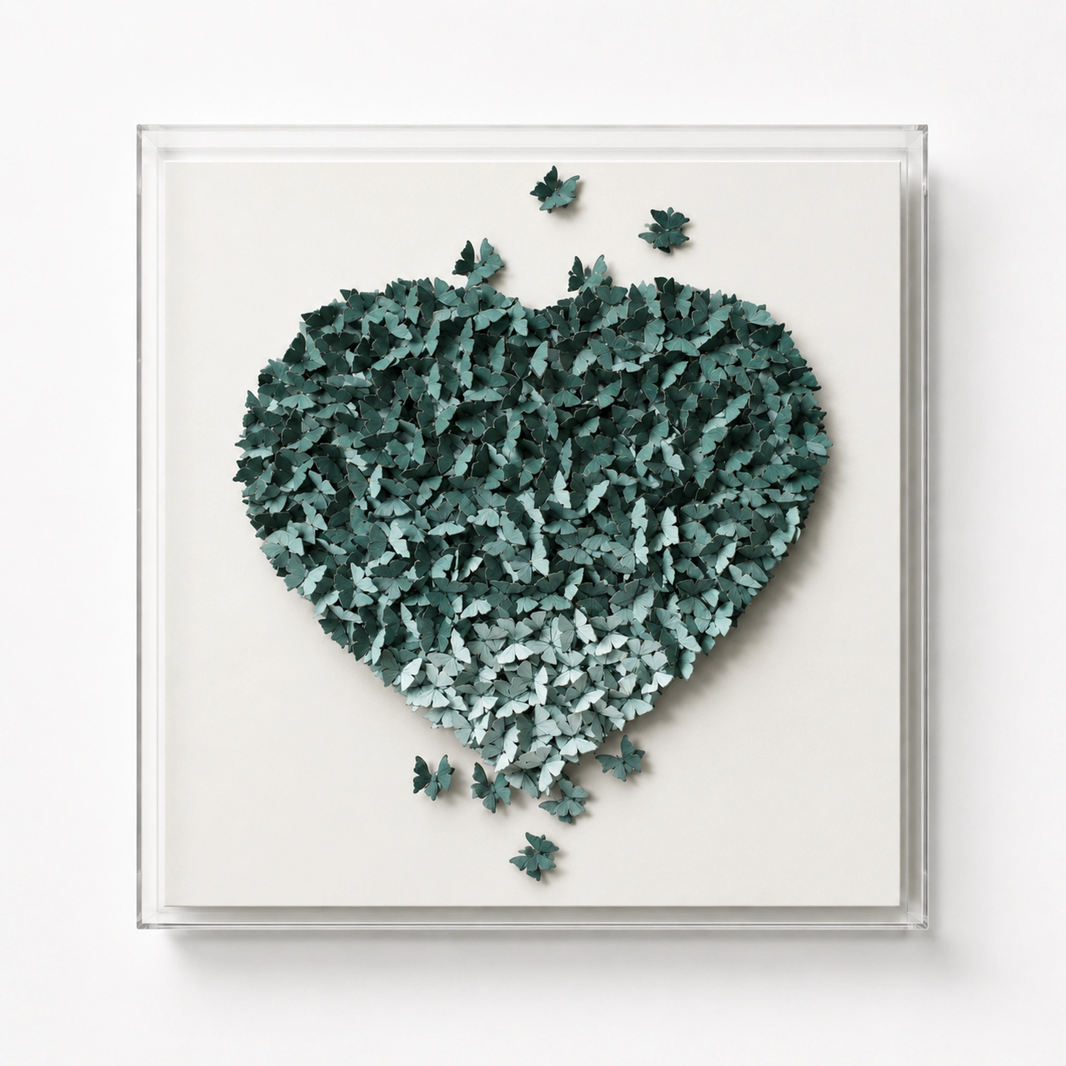 Gathered Ascent | Green Wall Art Interior Moderna Default Title