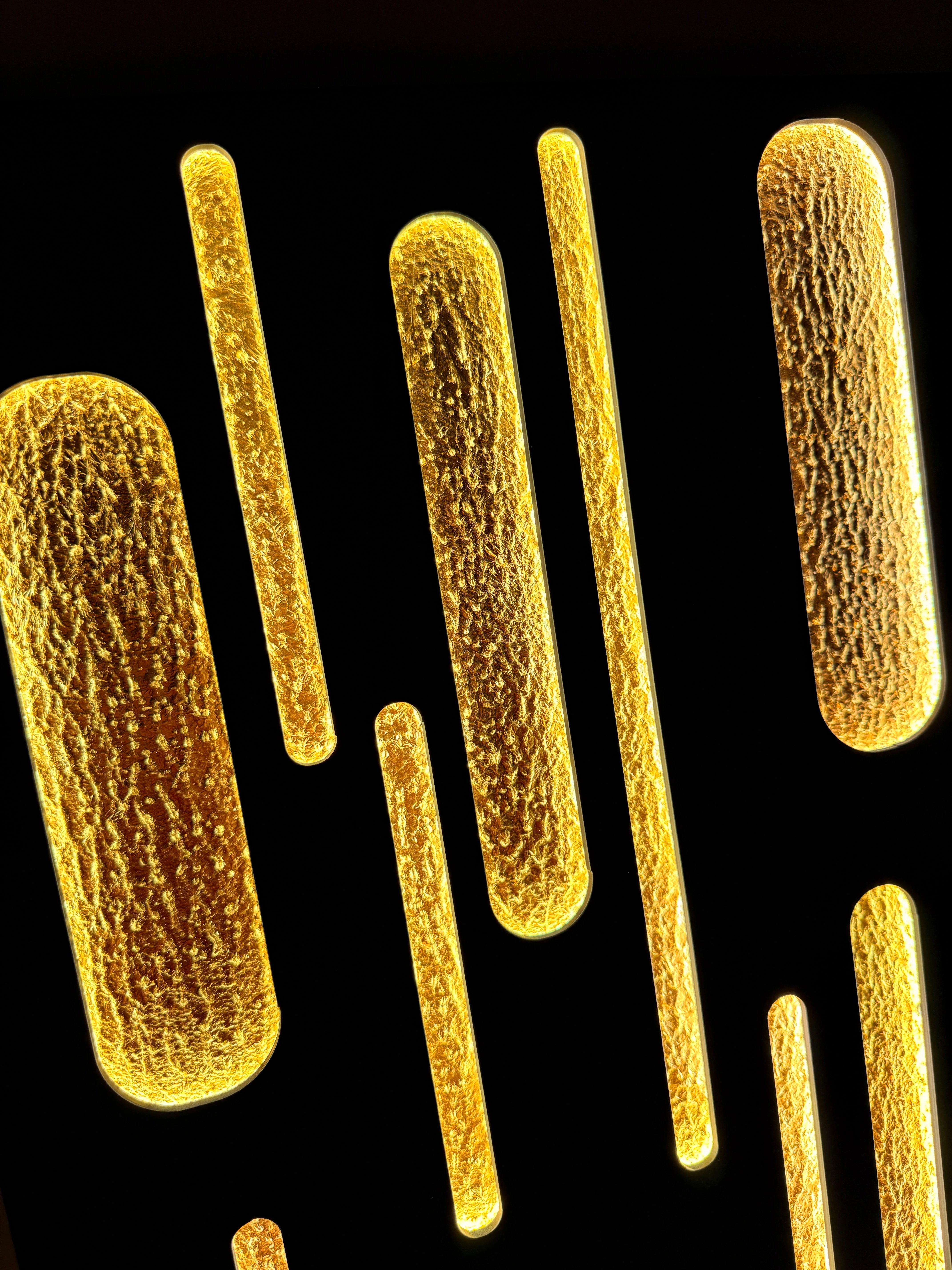 Gilded Descent Wall Art Jianzhi