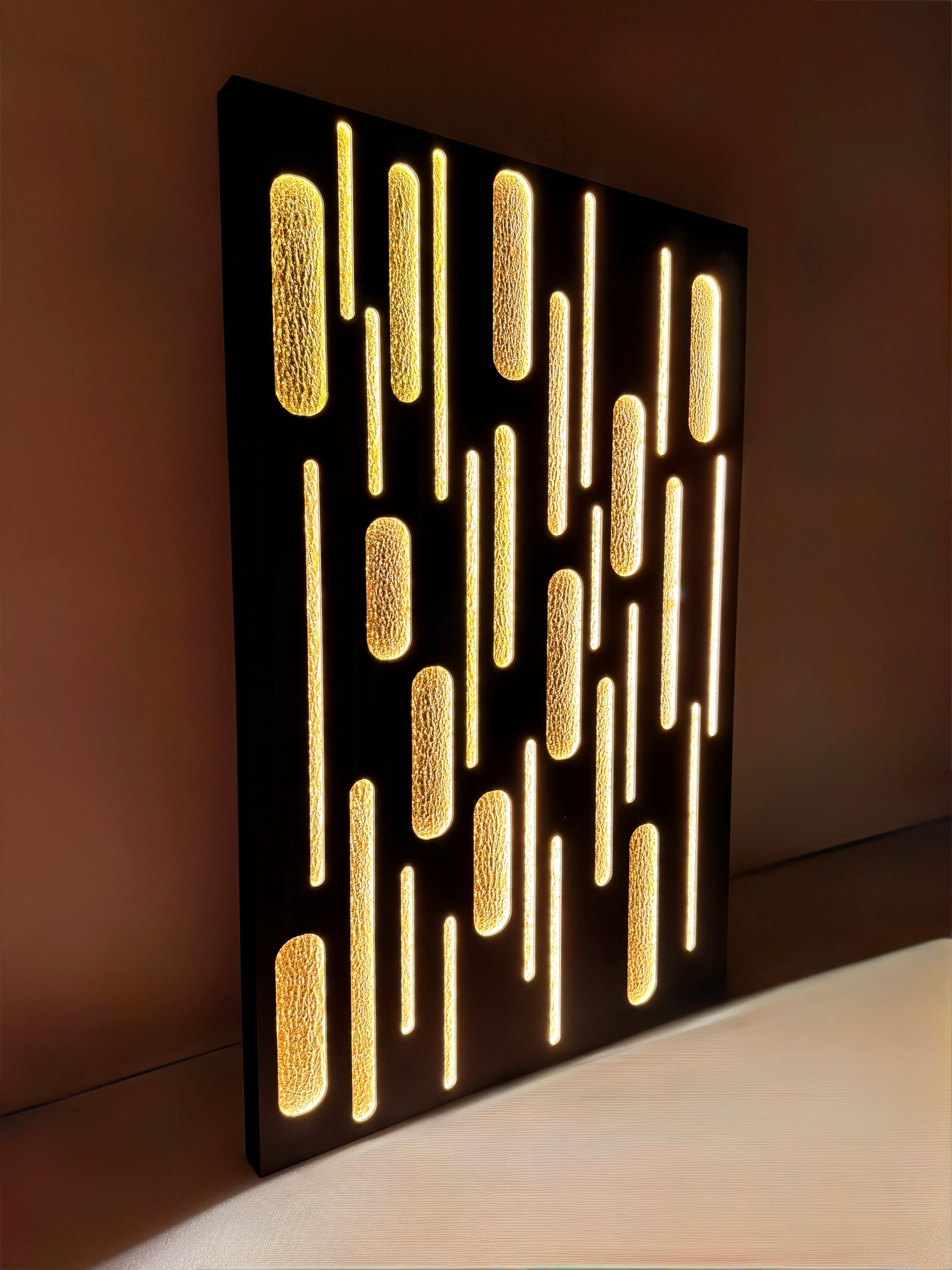 Gilded Descent Wall Art Jianzhi