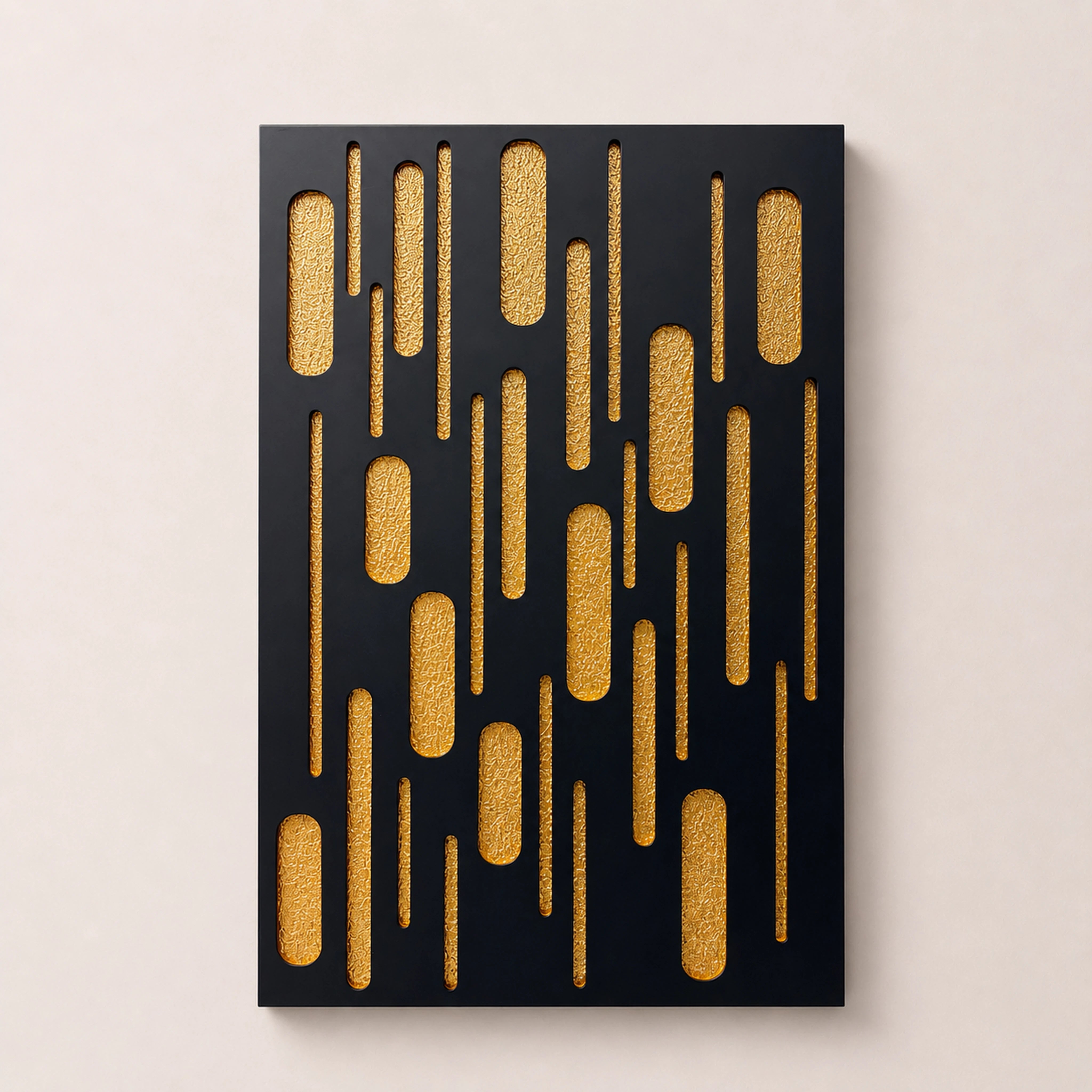 Gilded Descent Wall Art Interior Moderna