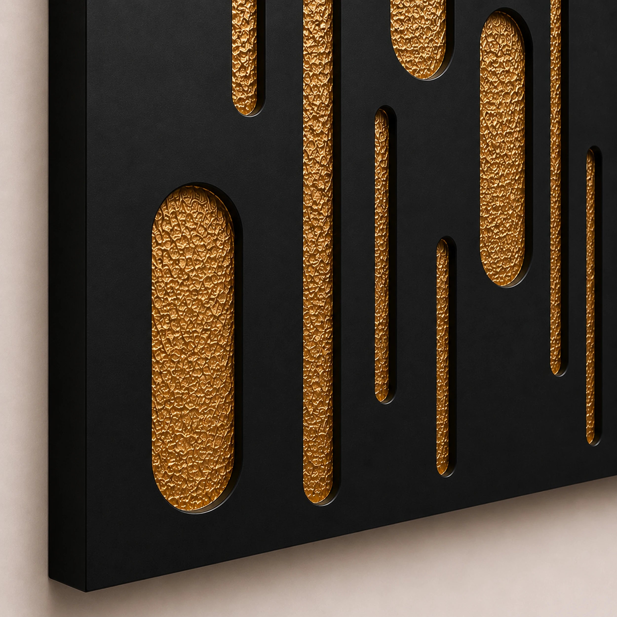 Gilded Descent Wall Art Interior Moderna