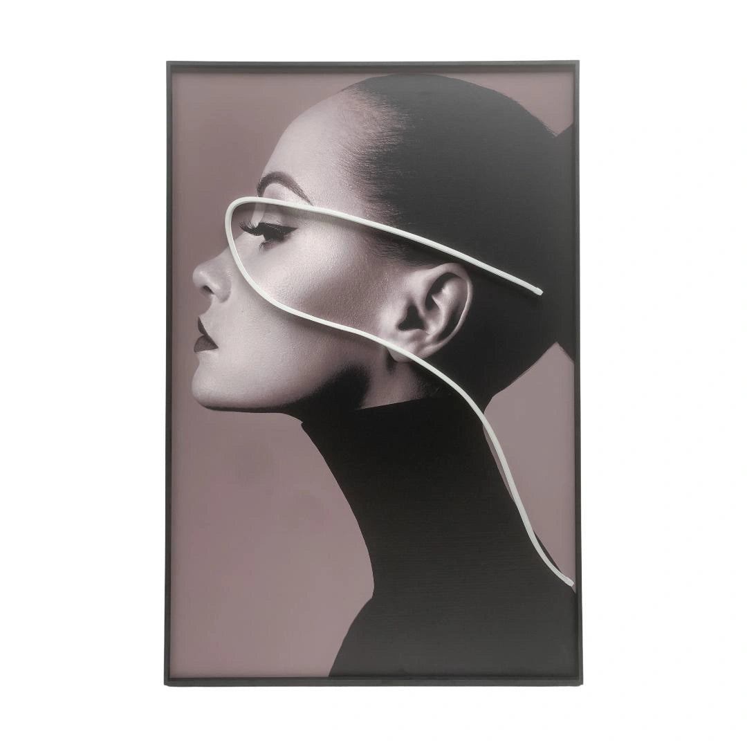 Glowing Beauty Wall Art Interior Moderna