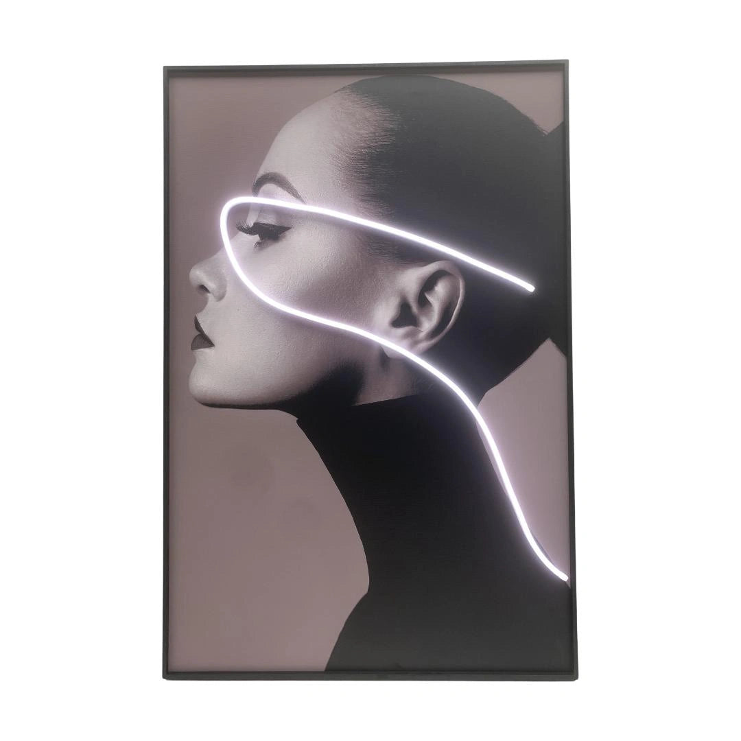 Glowing Beauty Wall Art Interior Moderna