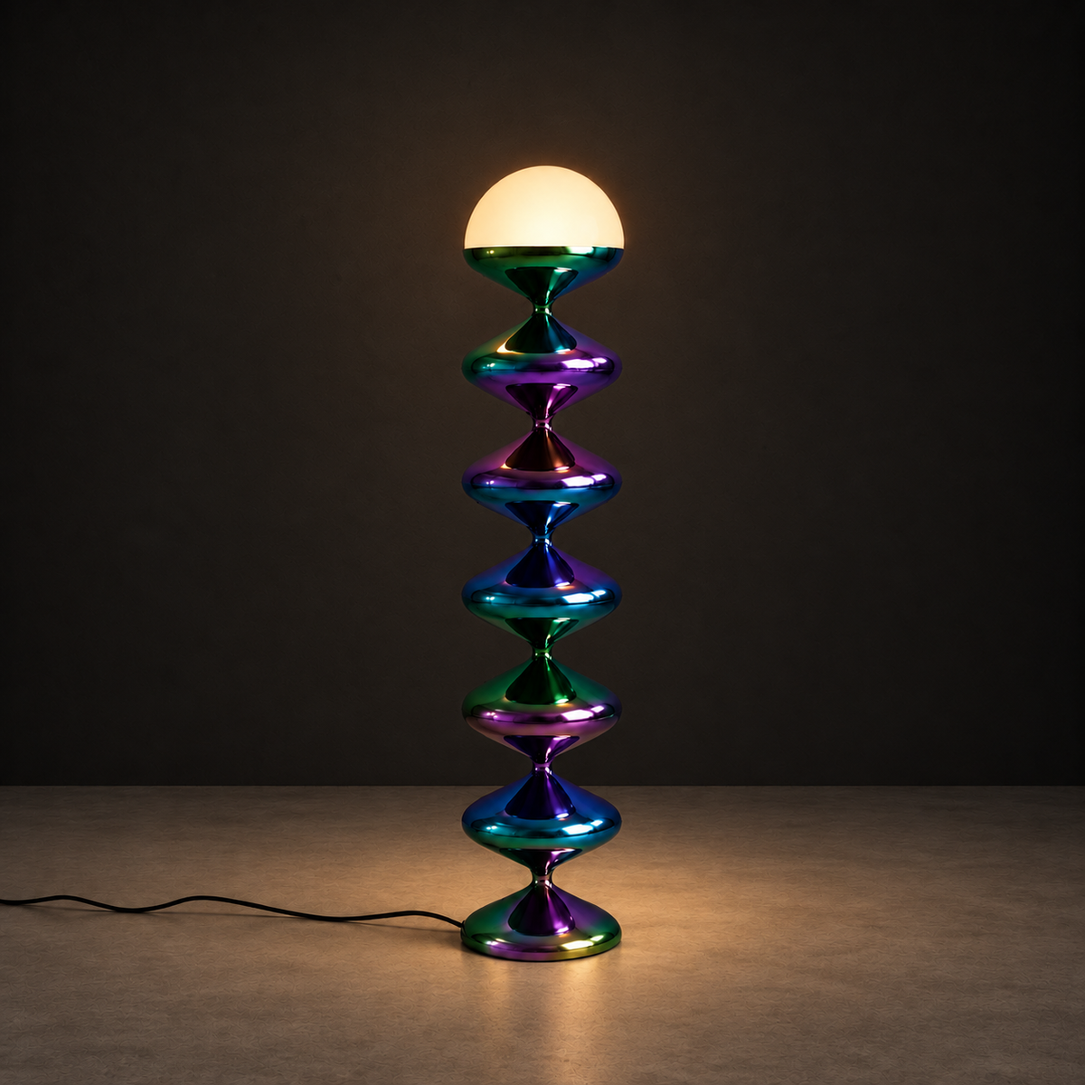 Gourd Floor Lamp | Aurora Prism Lamp Interior Moderna New