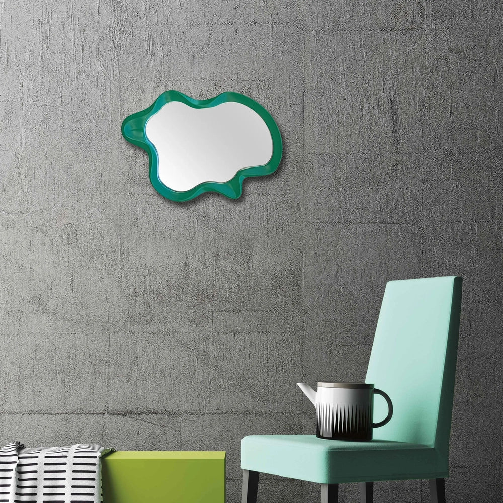 Irregular Wave Mirror Mirror Interior Moderna
