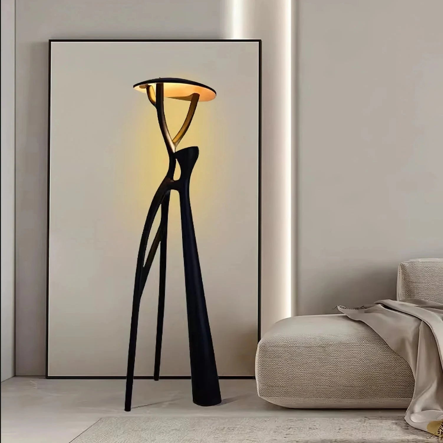 Humanoid Standing Floor Lamp Lamp Interior Moderna