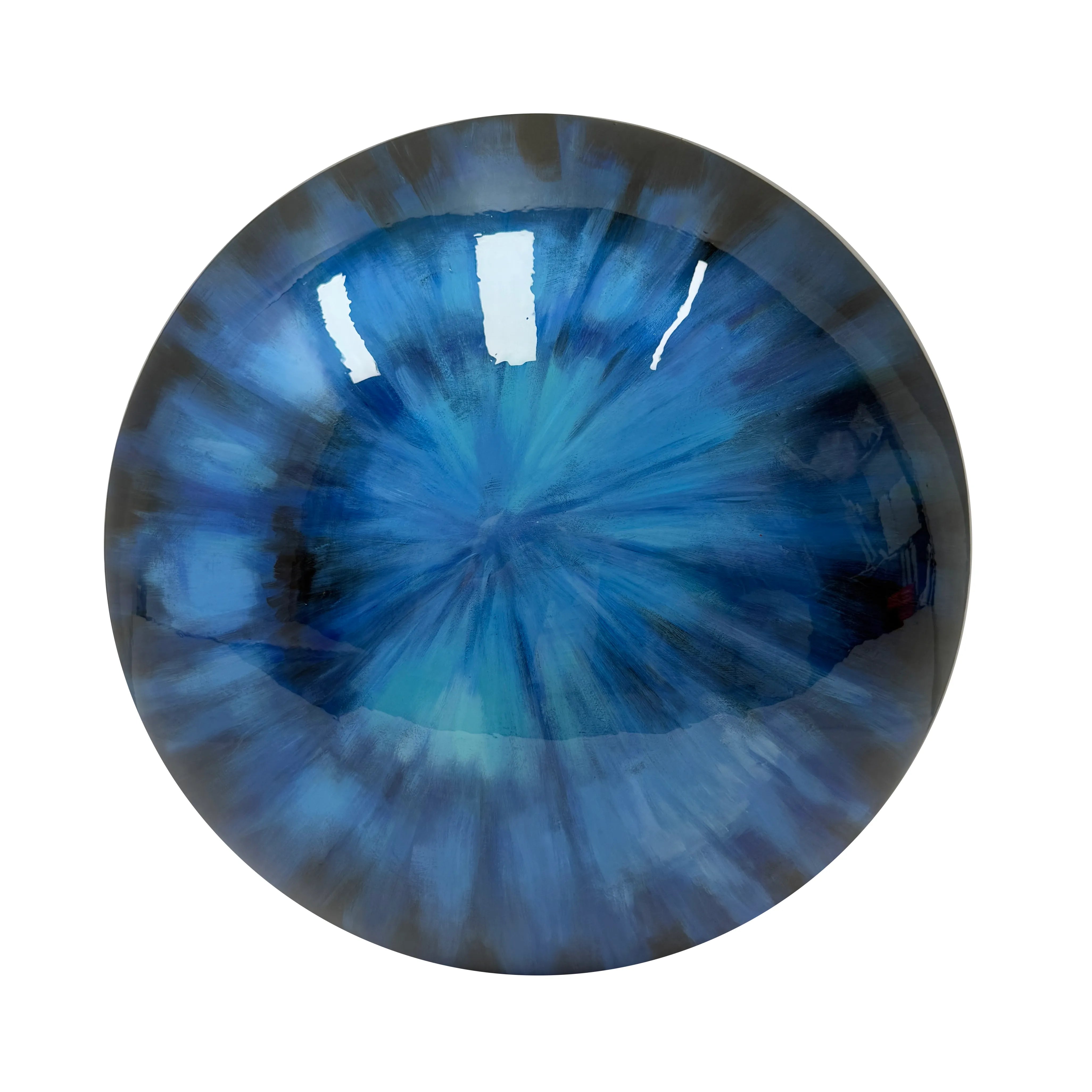 Azure Glow Wall Art Interior Moderna