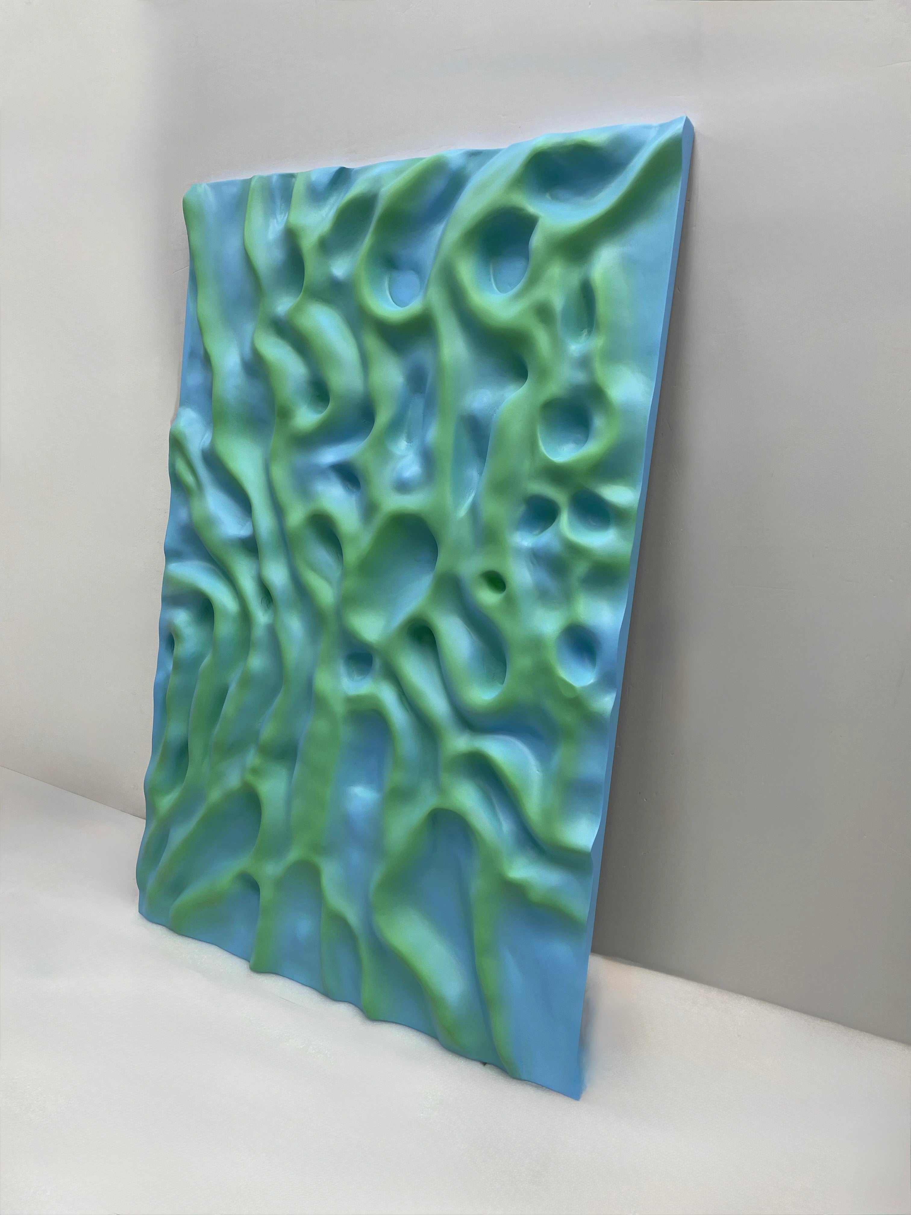 Fault Lines | Verdant Flux Wall Art Interior Moderna