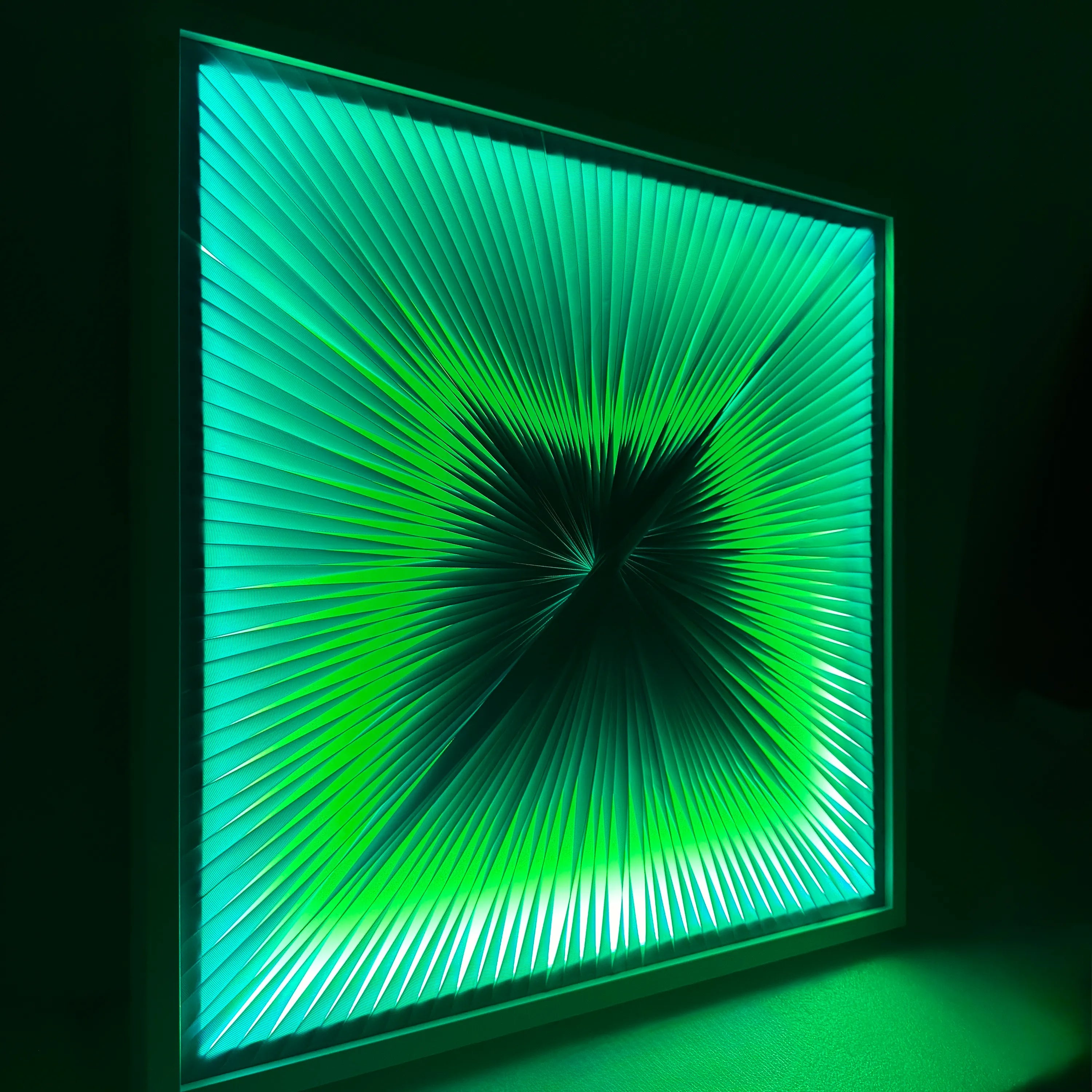 Fabric Fusion | Verdant Flux Wall Art Interior Moderna