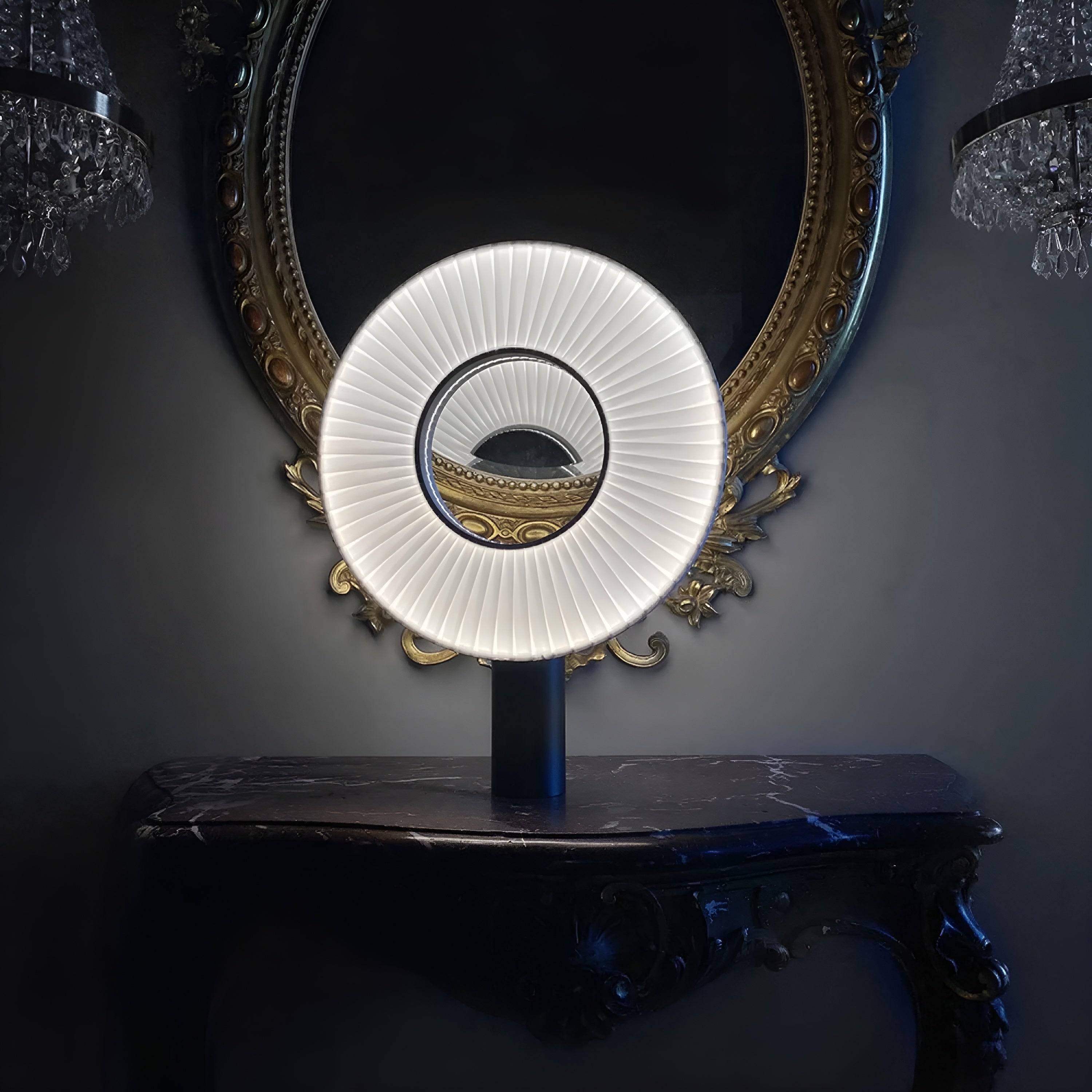 Iris Ring Table Lamp Lamp Interior Moderna