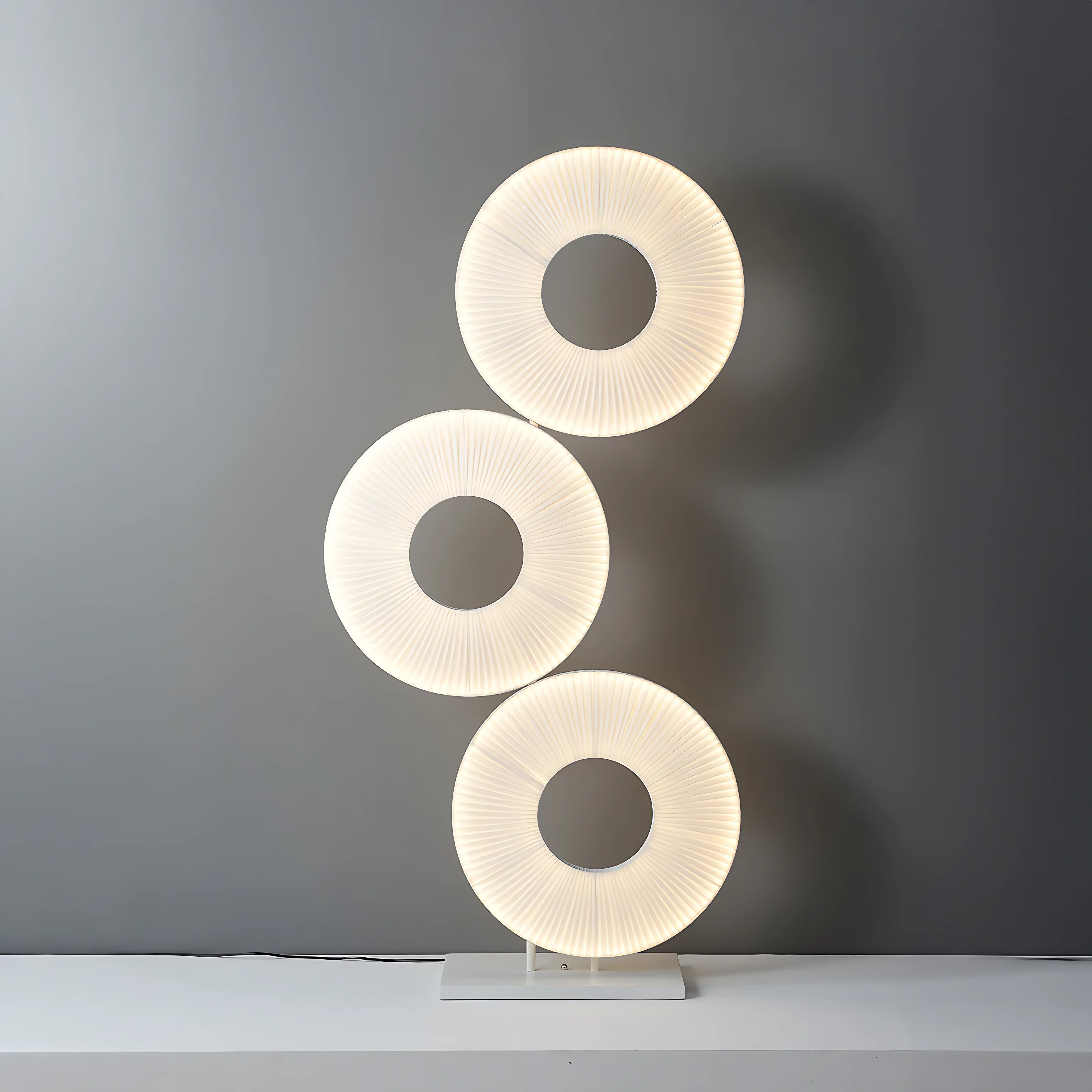 Iris Triple Ring Floor Lamp Lamp Interior Moderna