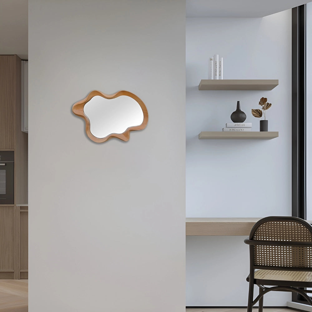 Irregular Wave Mirror Mirror Interior Moderna