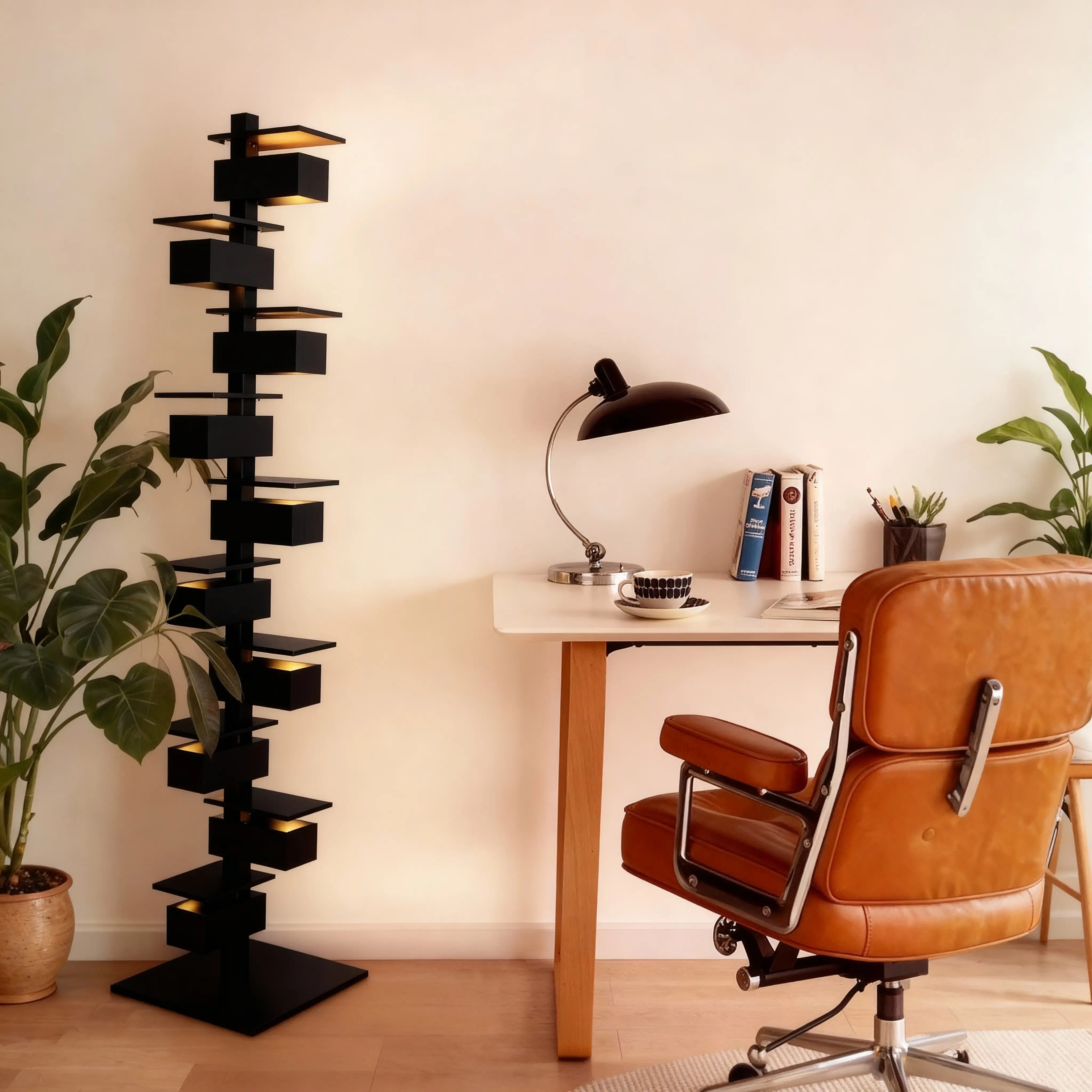 Jenga Lamp Lamp Interior Moderna