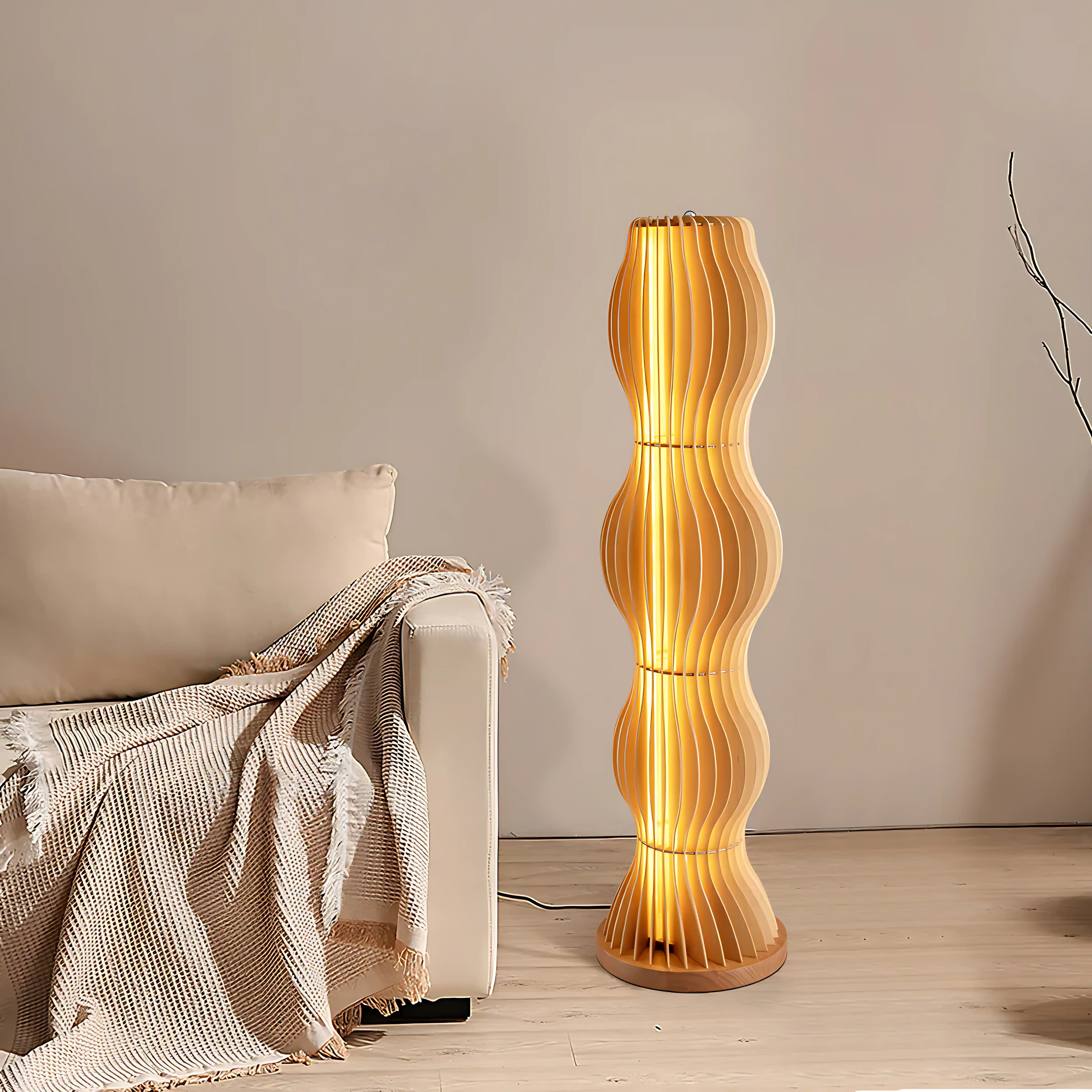 Vapor Wood Lamp Lamp Interior Moderna