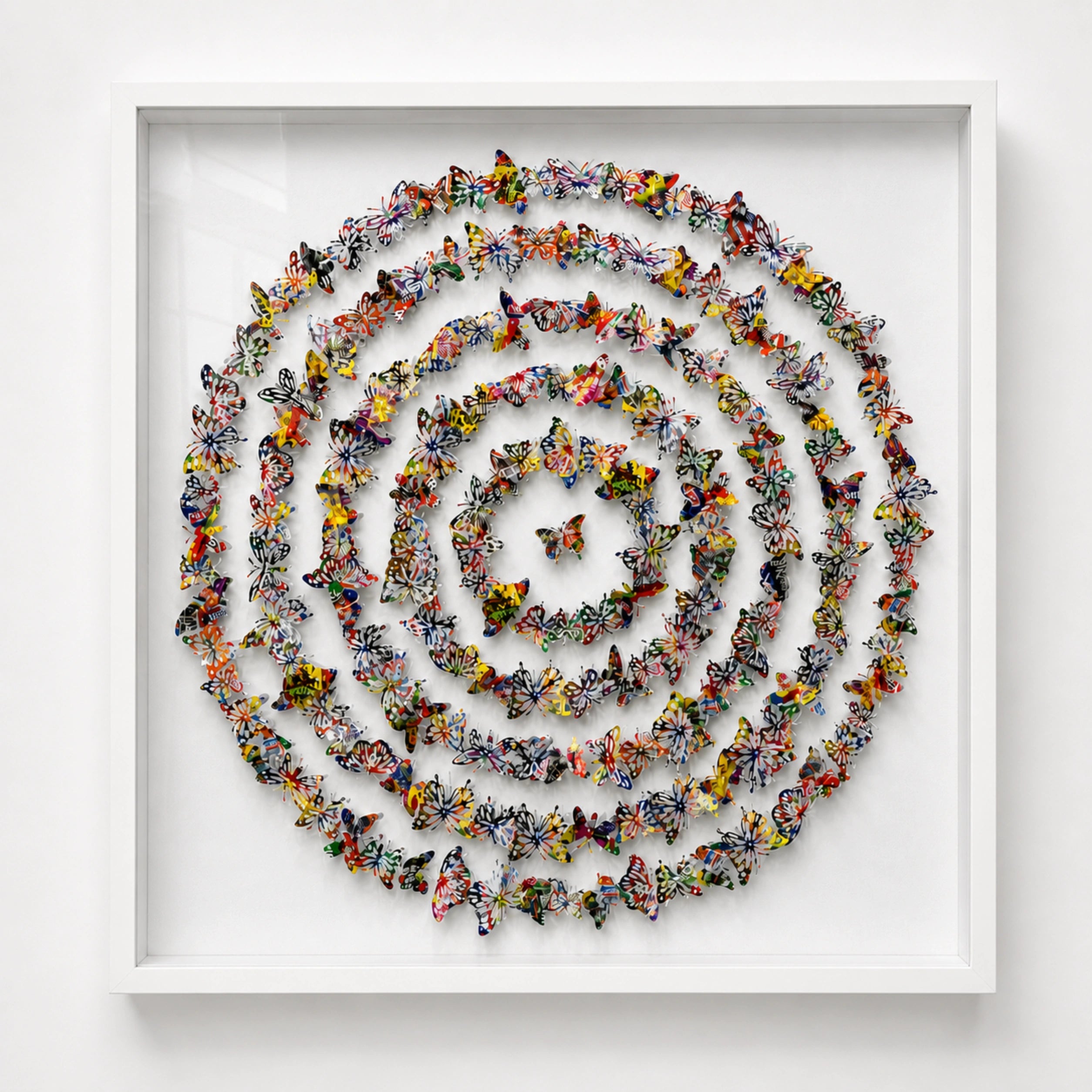 Kaleido Bloom Wall Art Interior Moderna