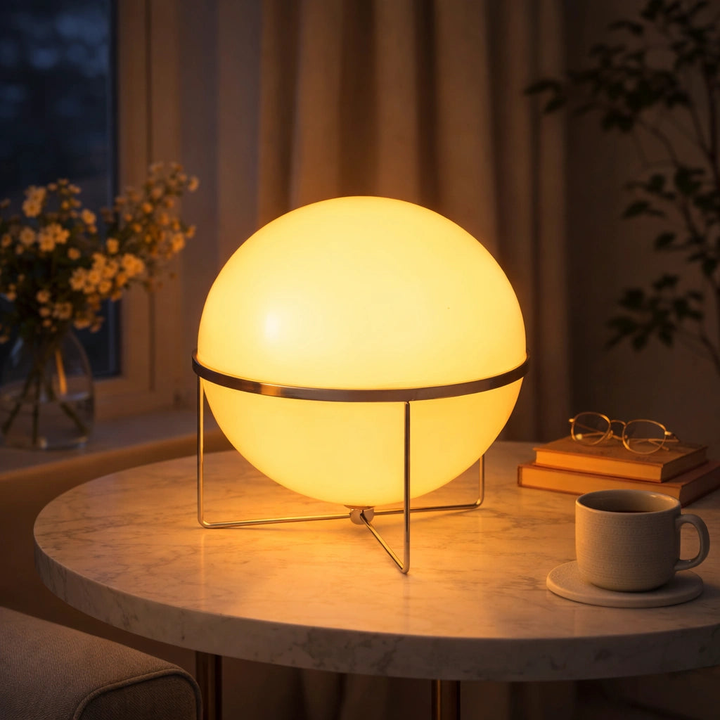 Solus Single Sphere Table Lamp Lamp Interior Moderna