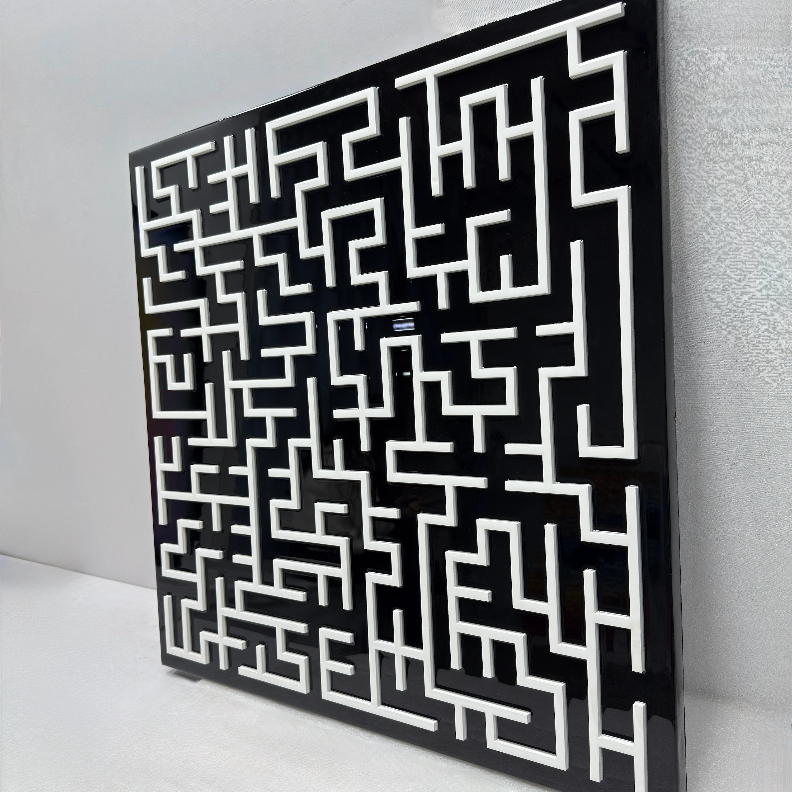 Labyrinth | Binary Wall Art Interior Moderna