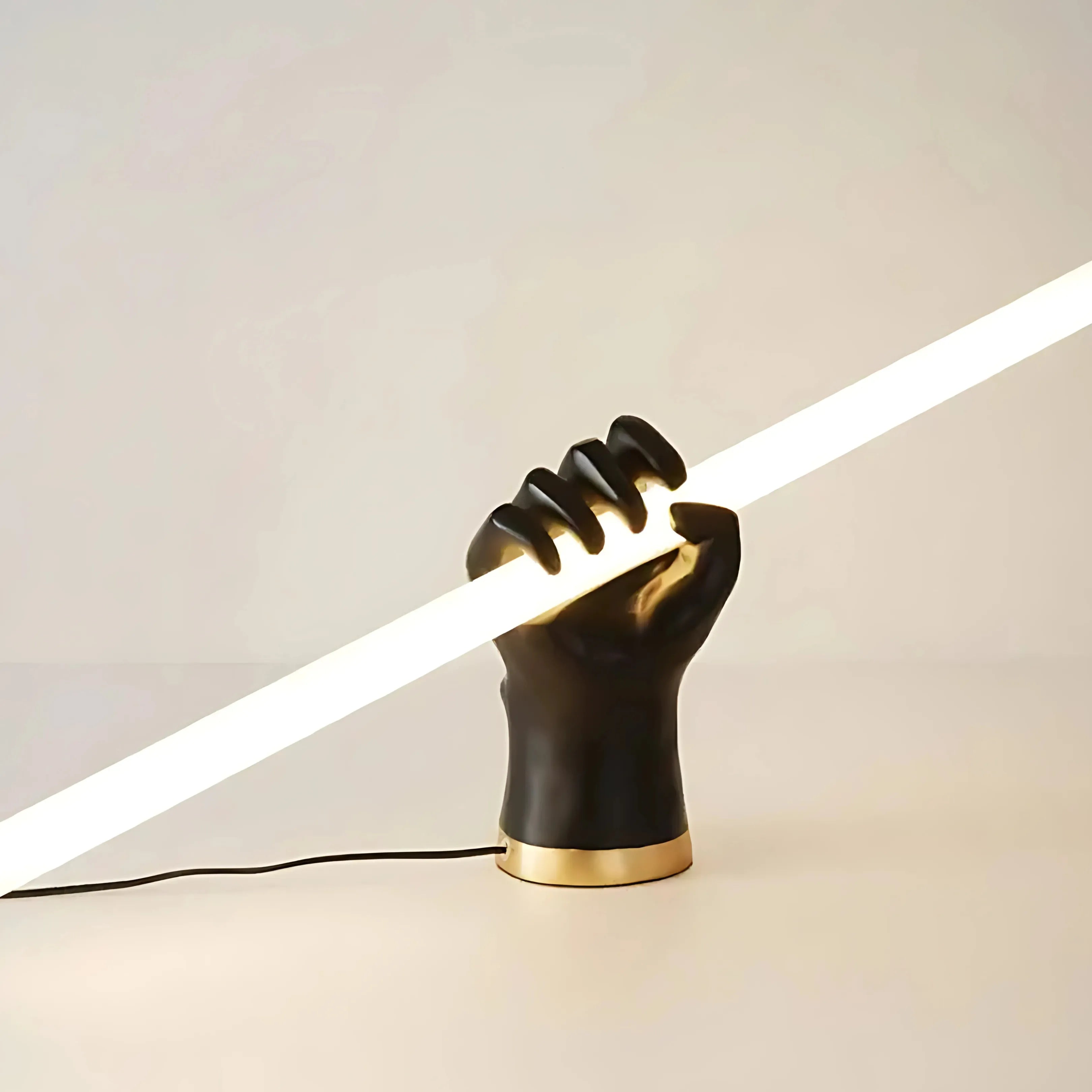 Mano Lux Lamp Lamp Interior Moderna Black