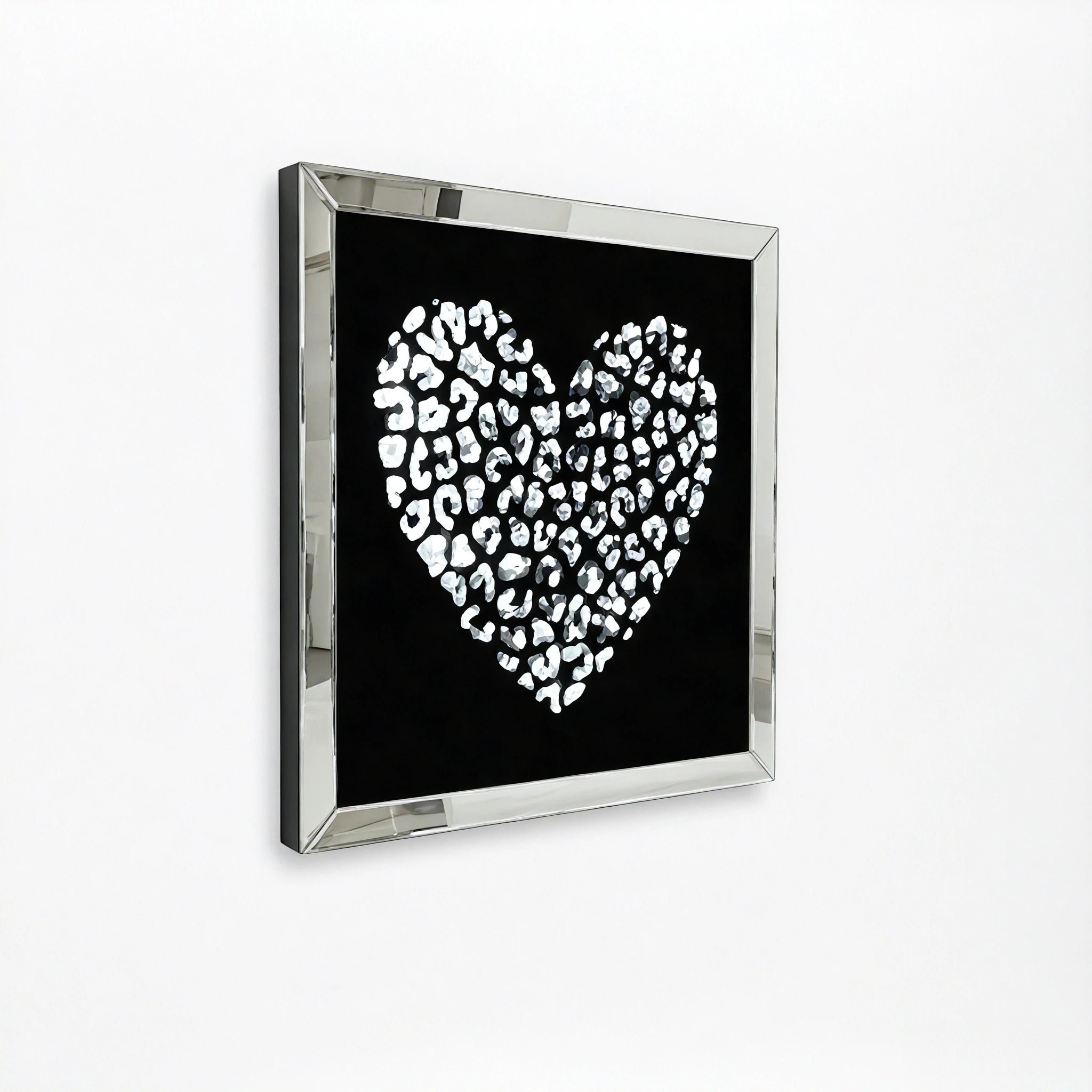 Midnight Hearts Wall Art Interior Moderna