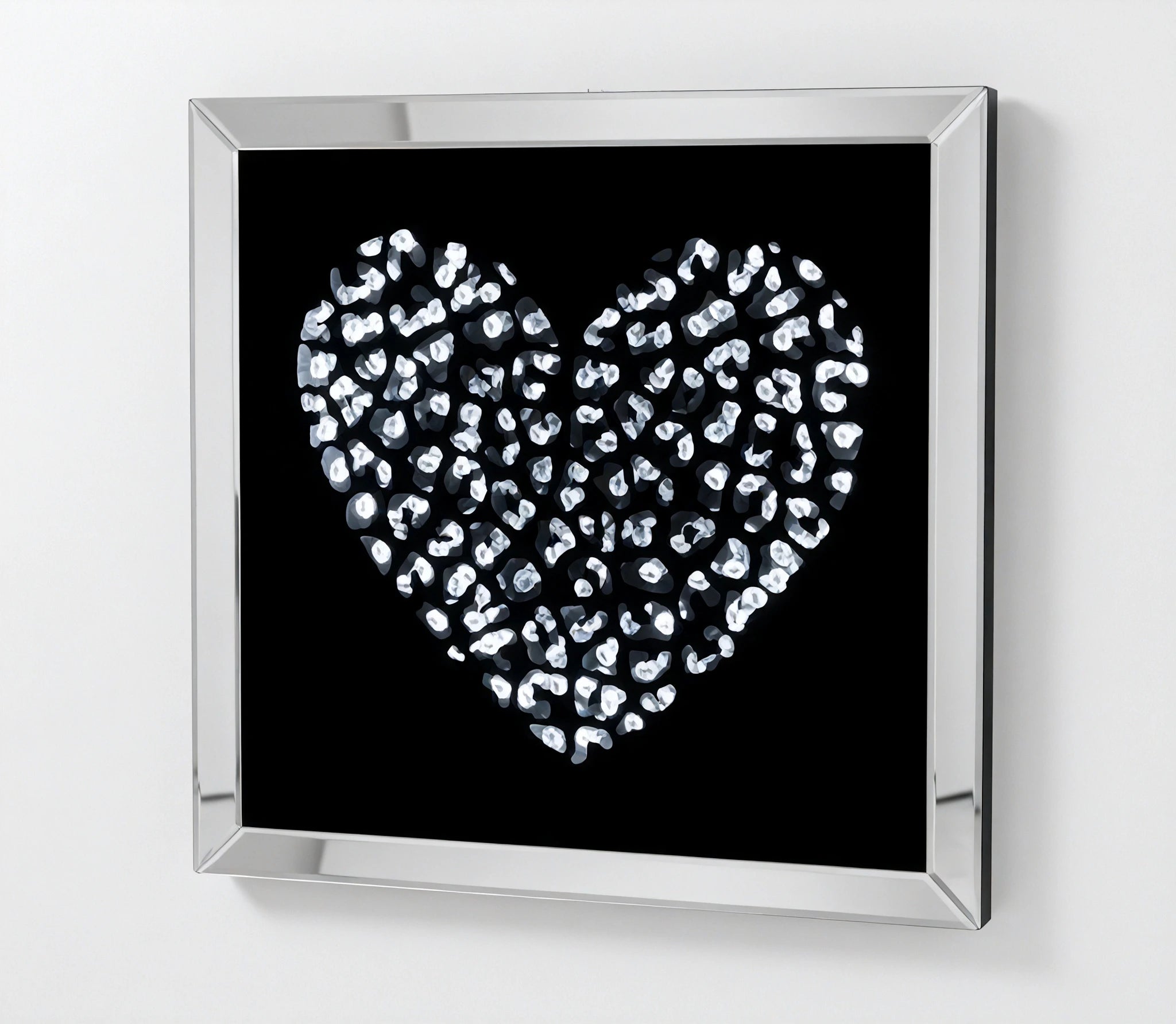 Midnight Hearts Wall Art Interior Moderna