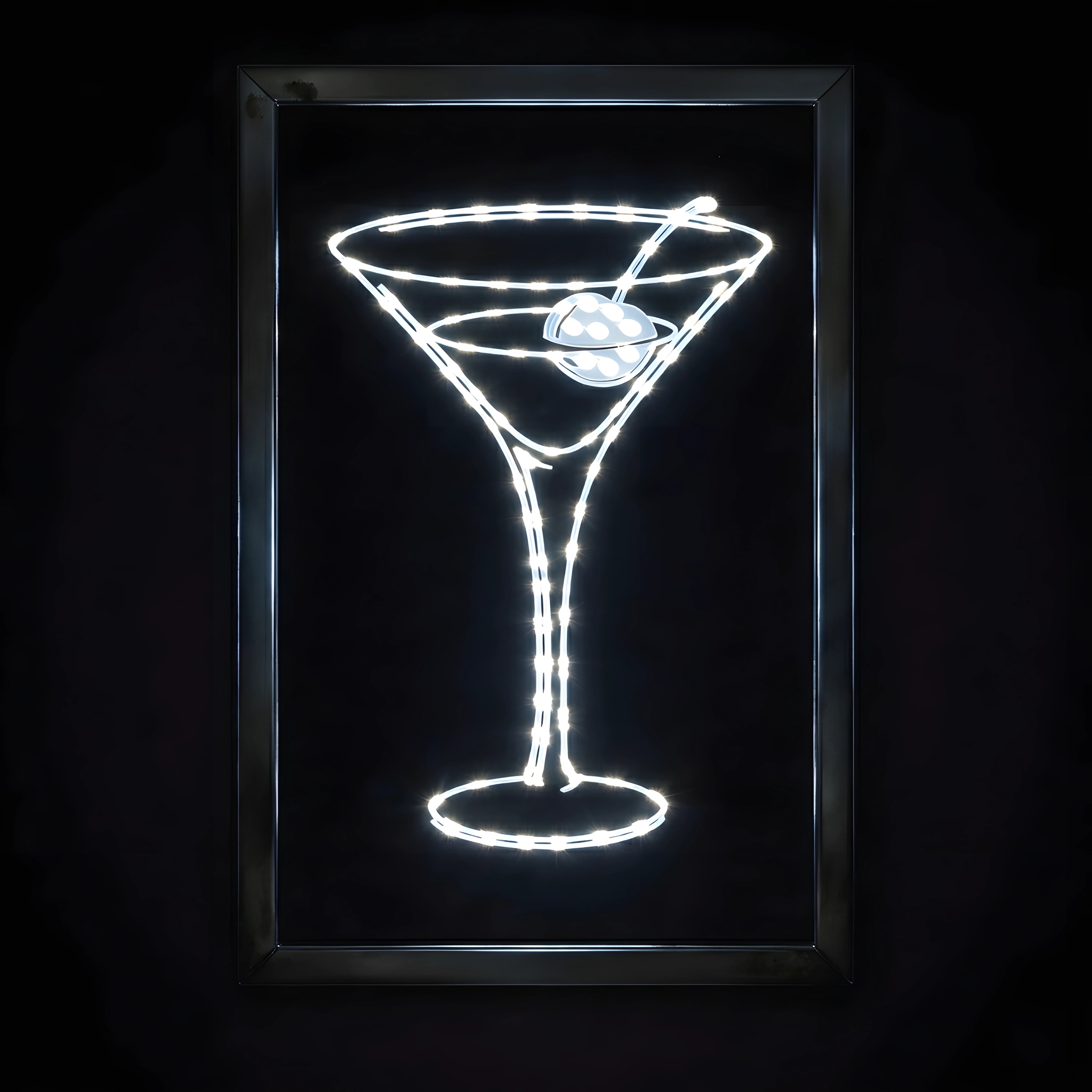 Midnight Martini Wall Art Interior Moderna