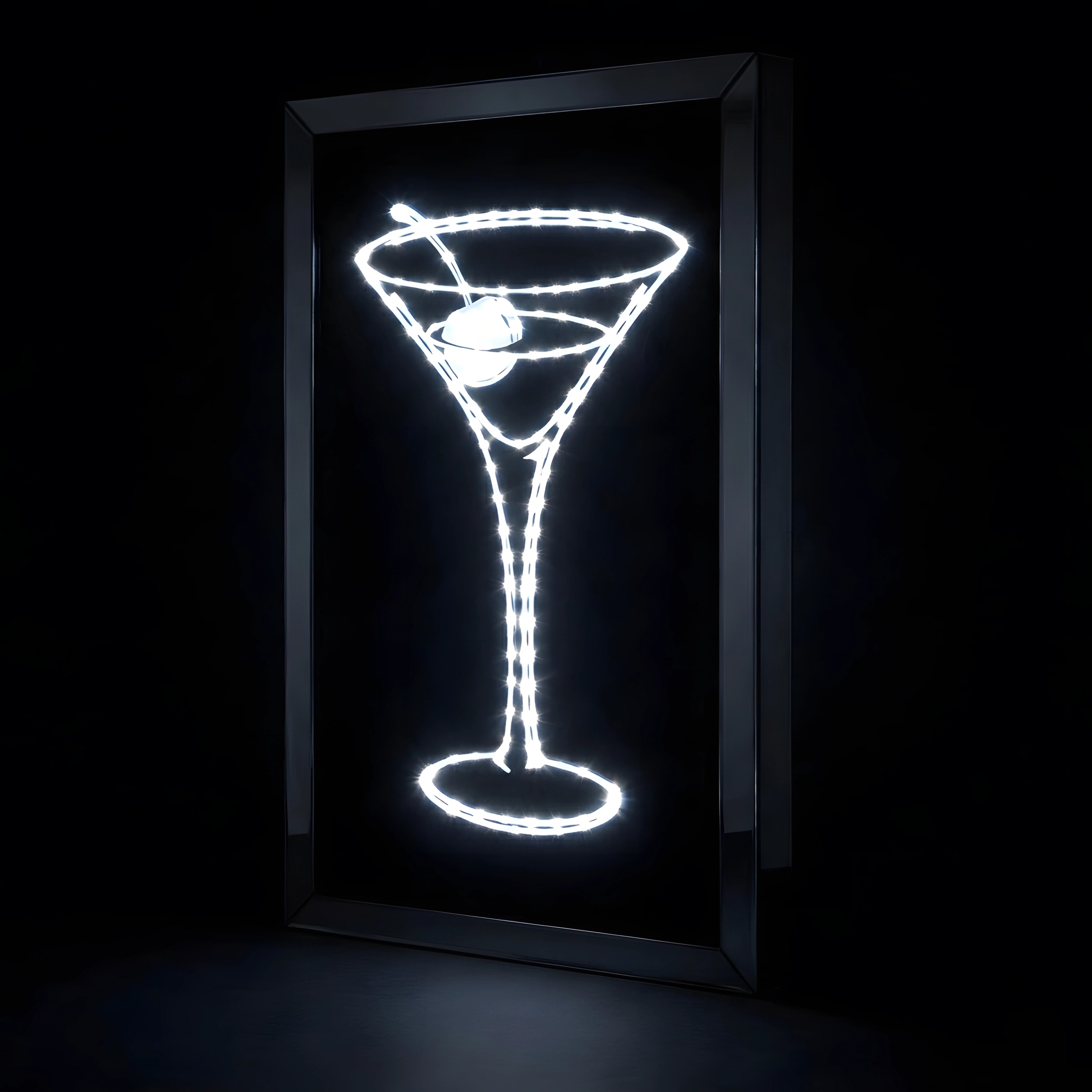 Midnight Martini Wall Art Interior Moderna