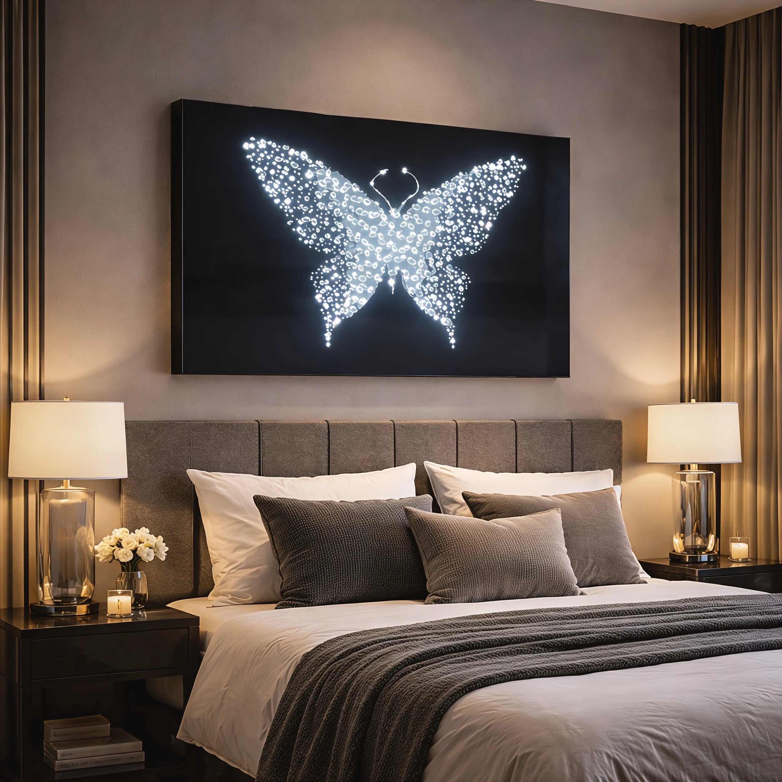 Midnight Metamorphosis Wall Art Interior Moderna