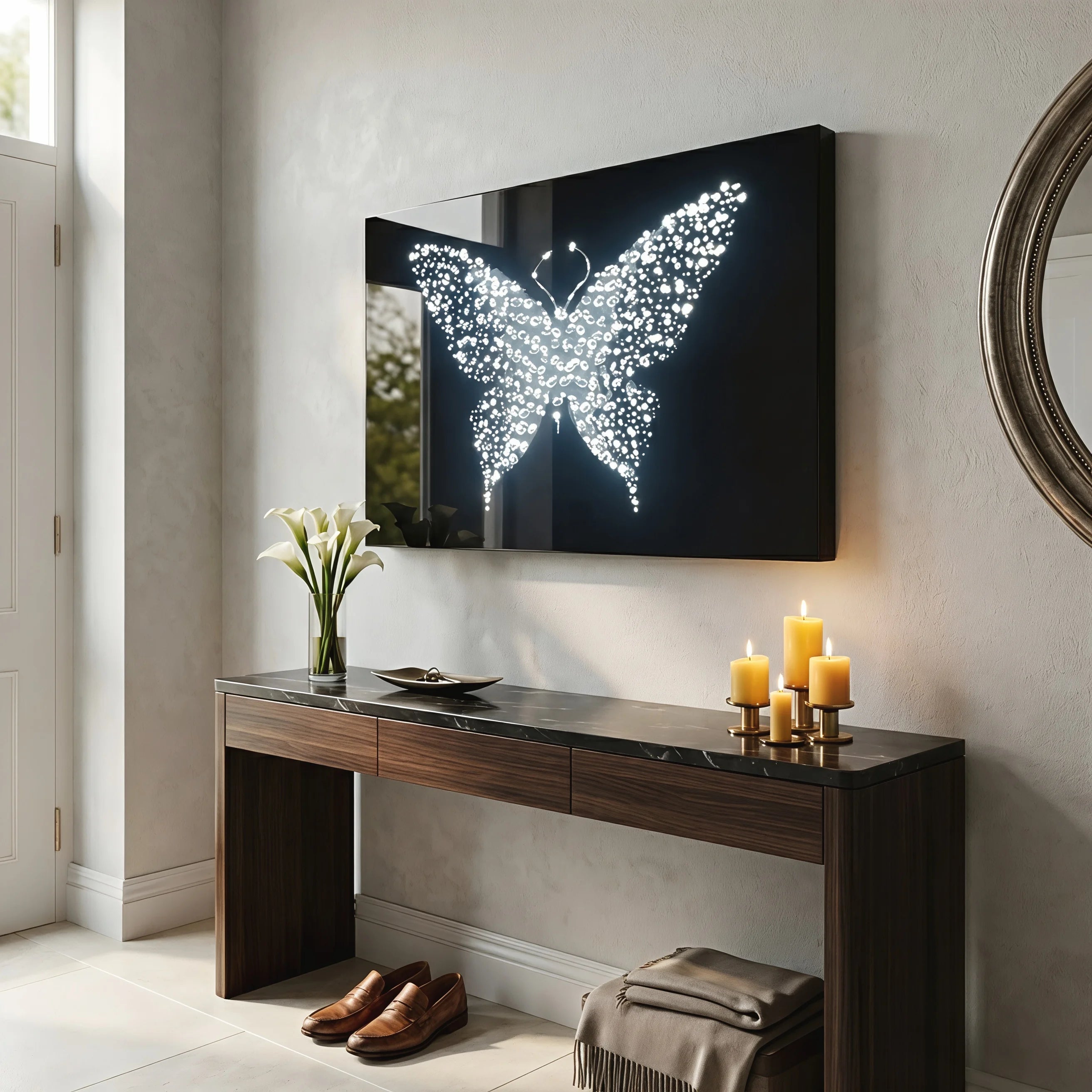 Midnight Metamorphosis Wall Art Interior Moderna