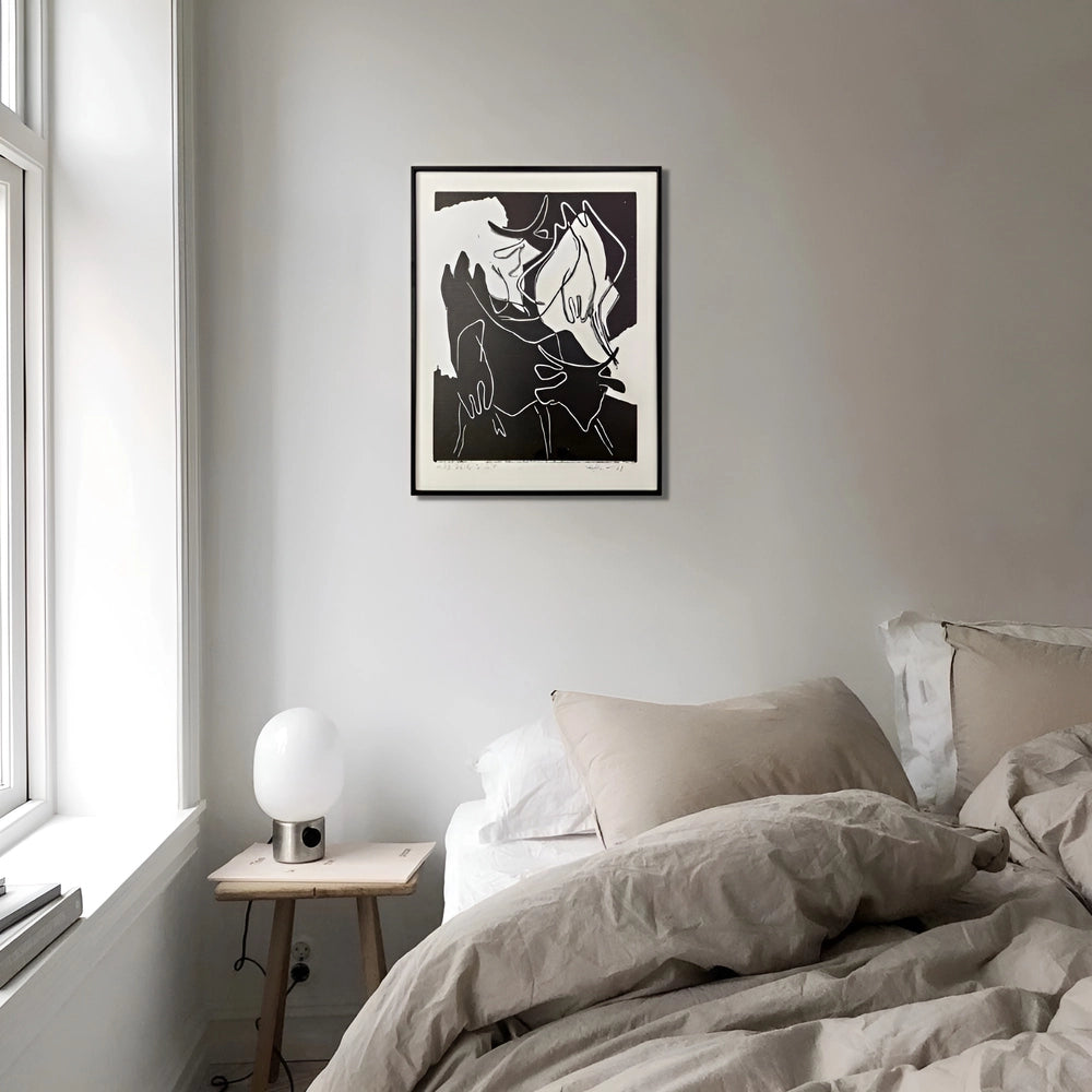 Monochrome Bullfight Wall Art Interior Moderna