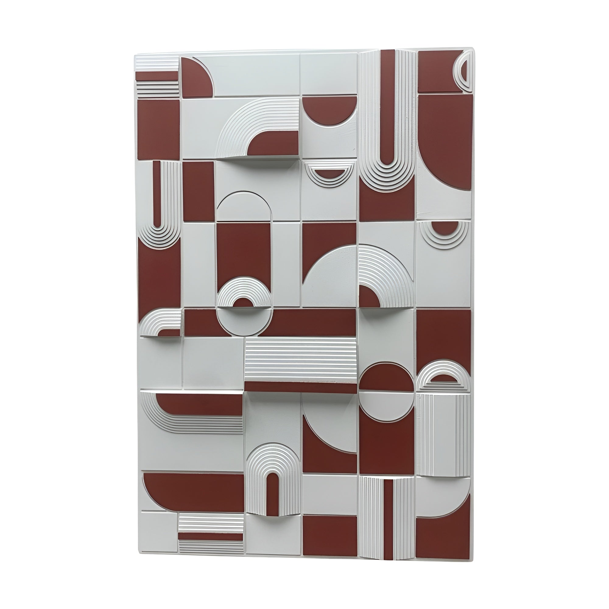 Monochrome Melange Wall Art Interior Moderna Red