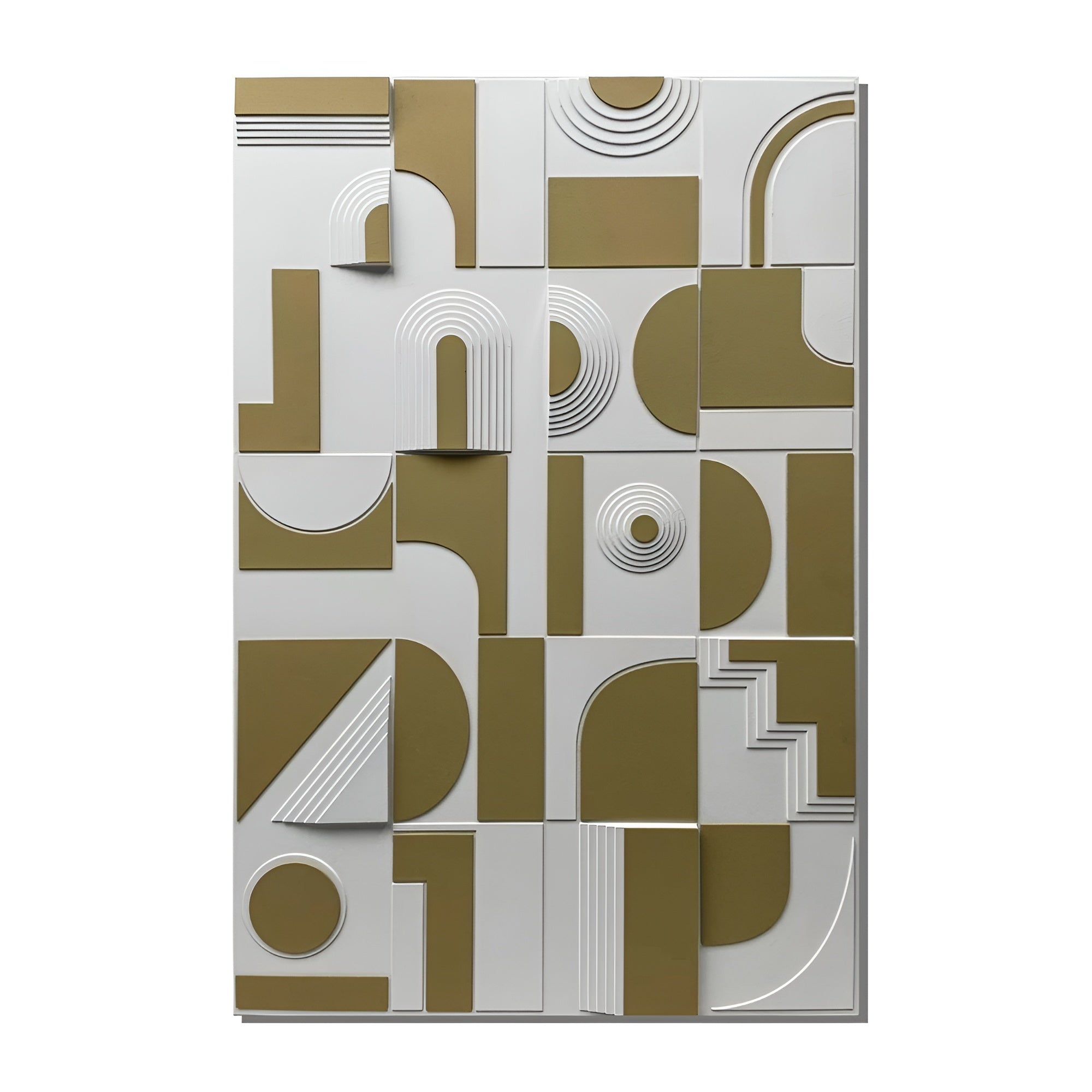 Monochrome Melange Wall Art Interior Moderna Gold