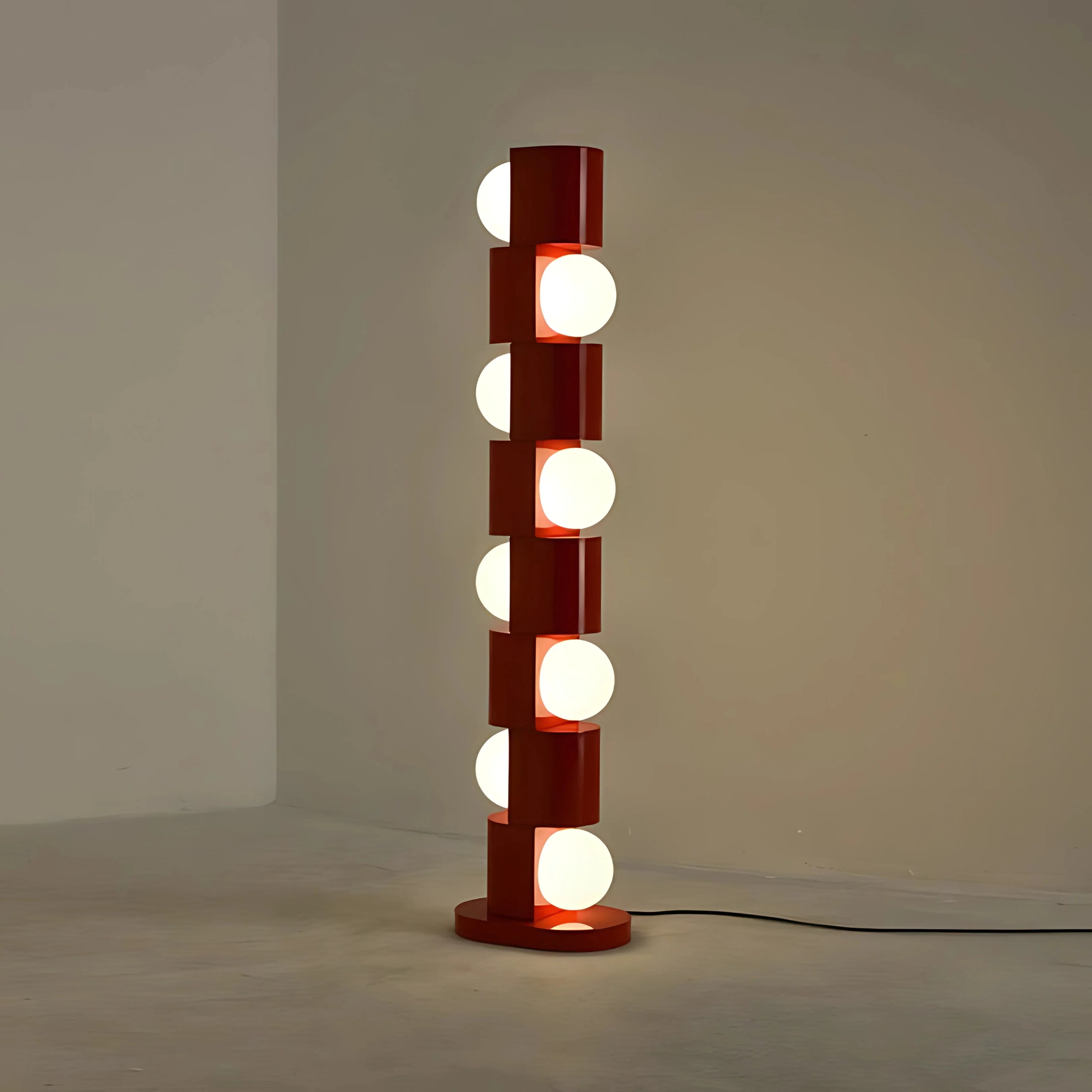 Obelon Floor Lamp Lamp Interior Moderna Red