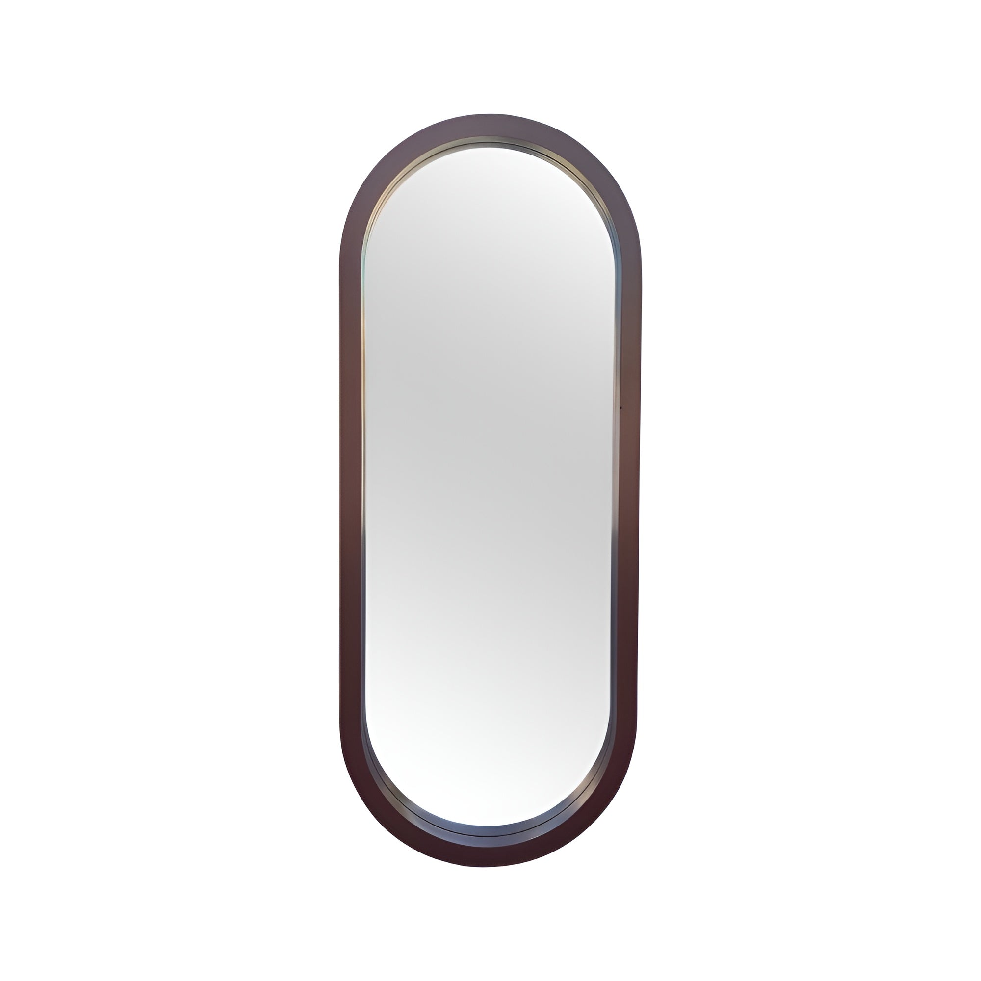 Oversized Pill Mirror Mirror Interior Moderna Brown