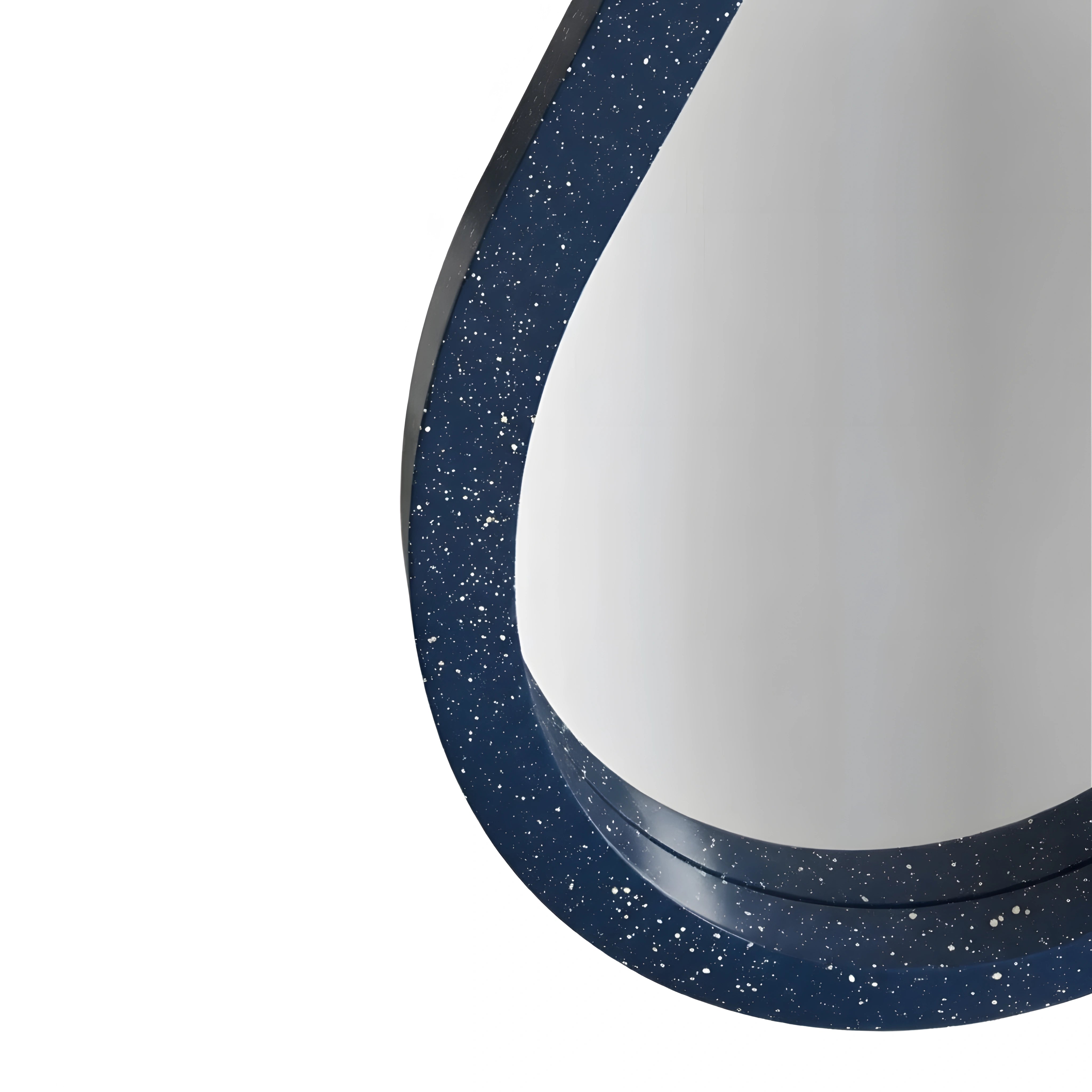 The Pill Mirror | Speckled Blue Mirror Interior Moderna