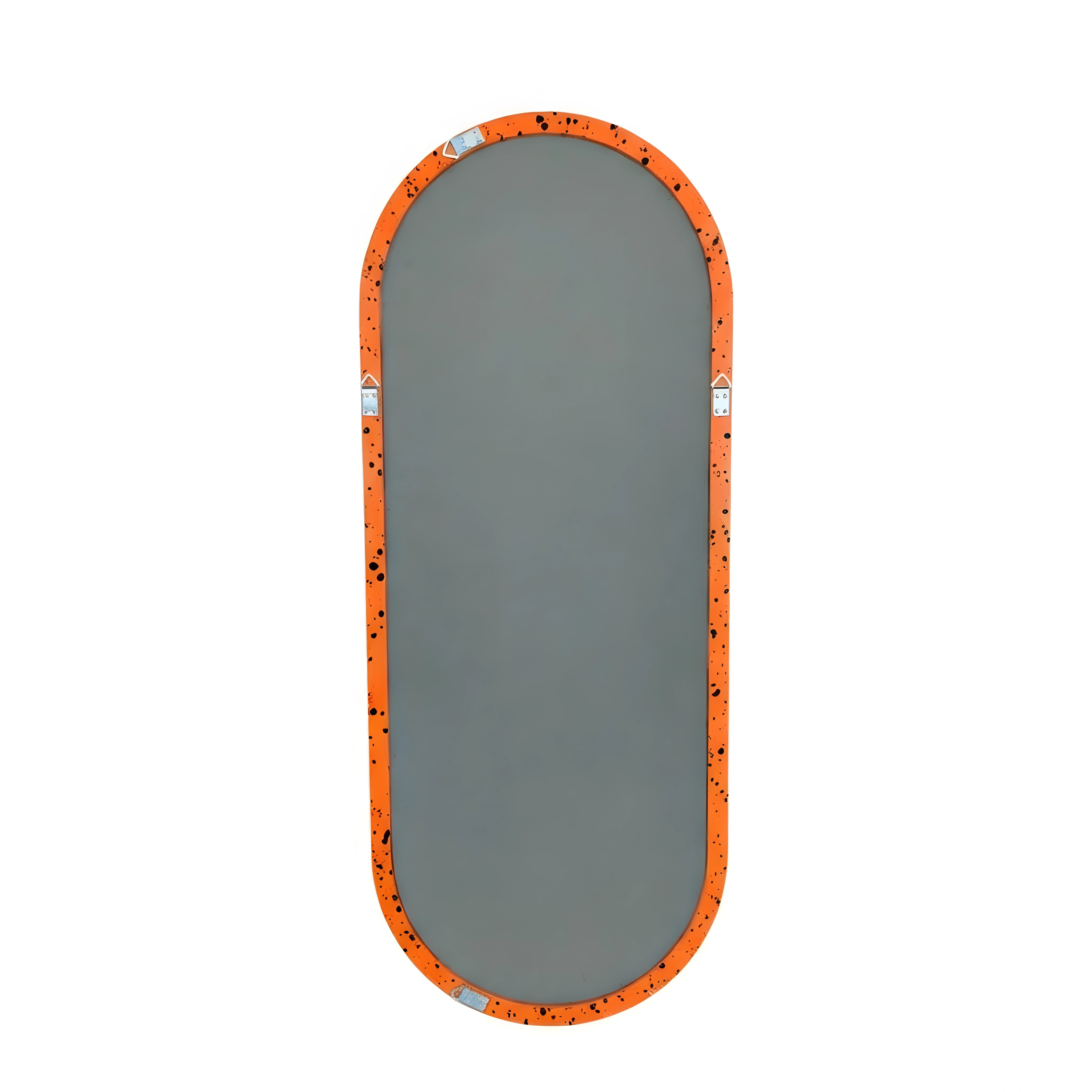 The Pill Mirror | Speckled Orange Mirror Interior Moderna