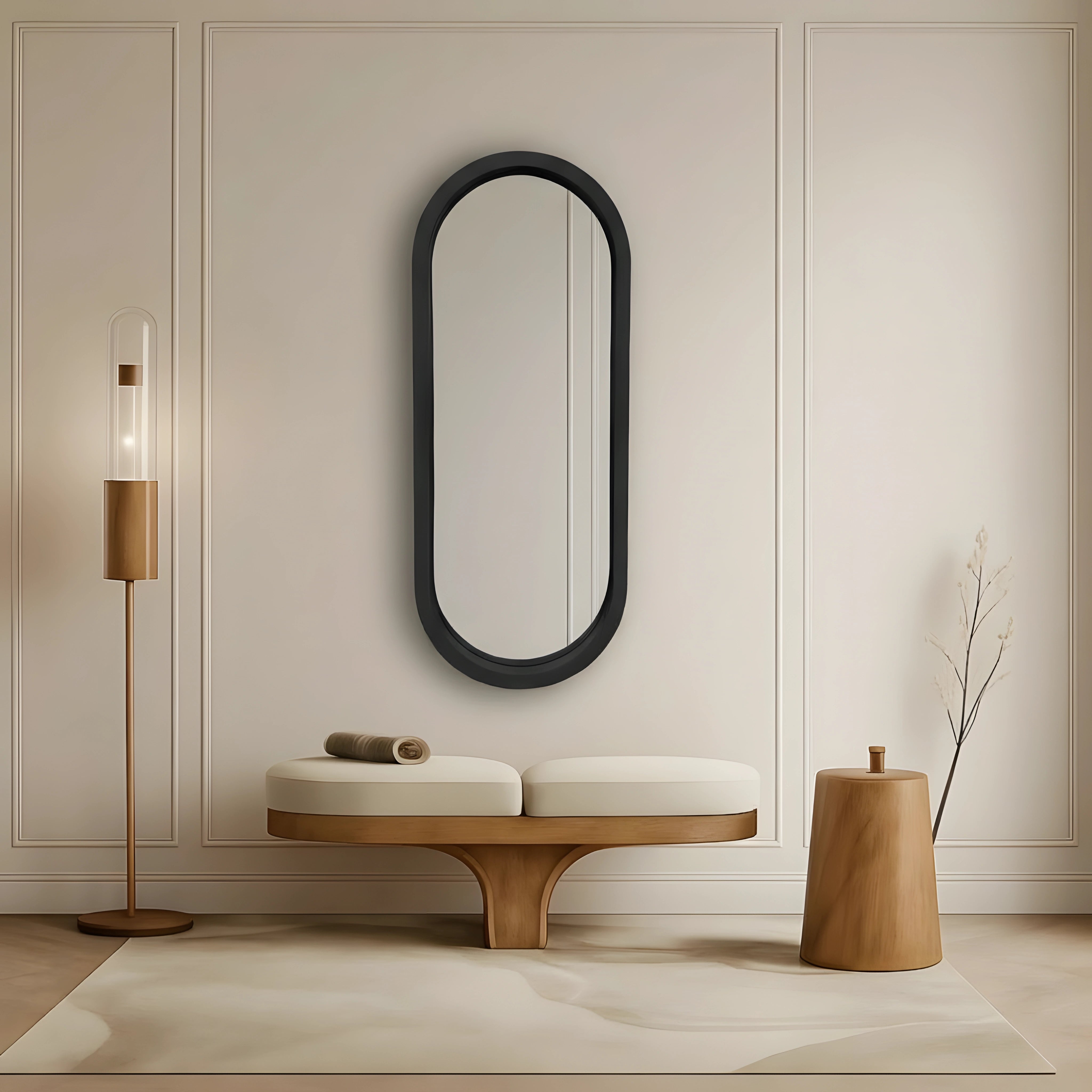 The Pill Mirror | Black Mirror Interior Moderna