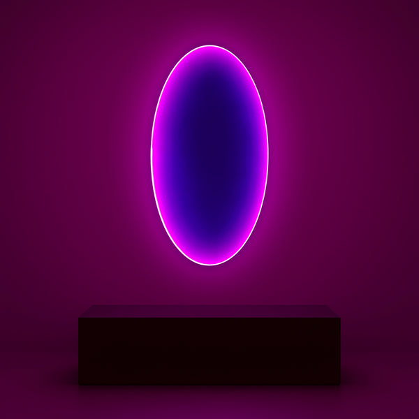 Threshold of Maybe | Dusk Magenta Wall Art Interior Moderna Regular New