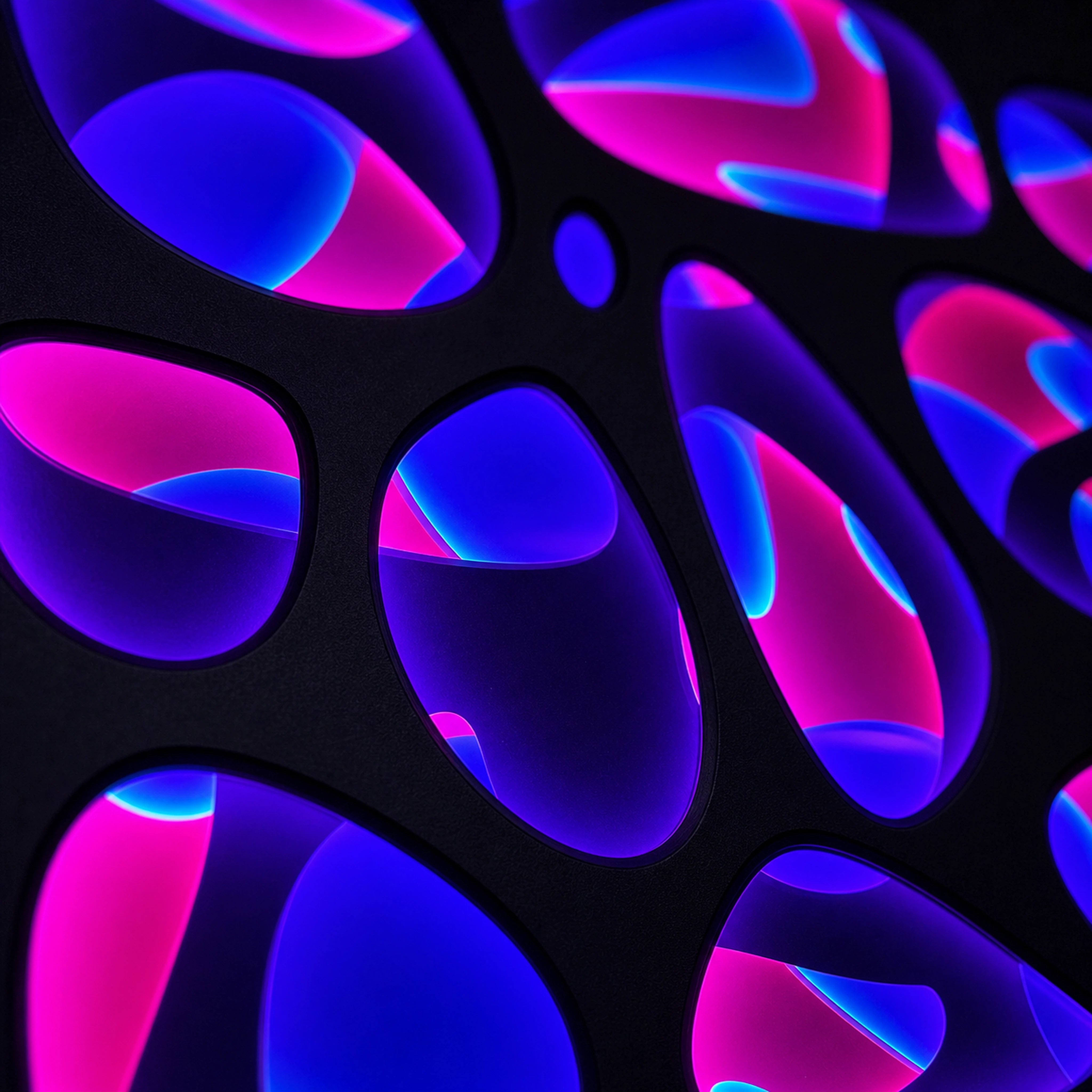 Spectral Flux | Prismatic Shift Wall Art Interior Moderna