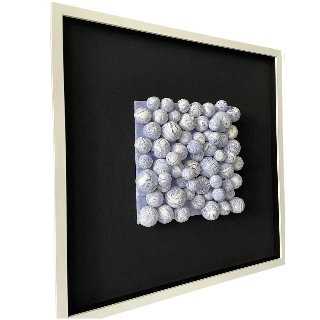 Purple Haze Bubble Cluster Wall Art Interior Moderna