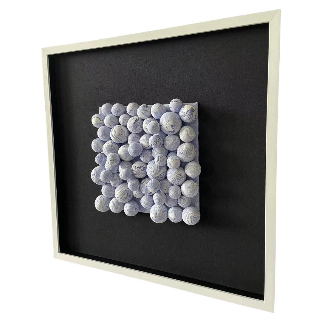 Purple Haze Bubble Cluster Wall Art Interior Moderna