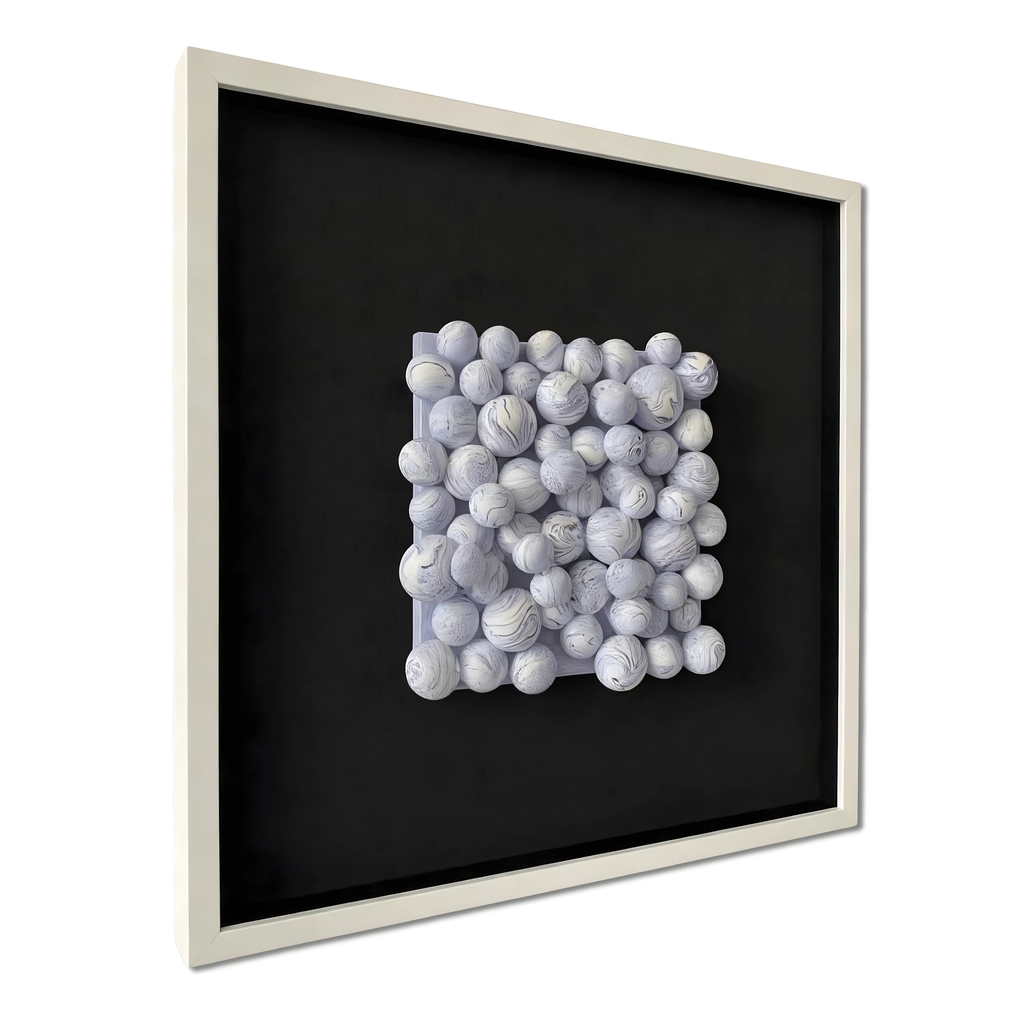 Purple Haze Bubble Cluster Wall Art Interior Moderna