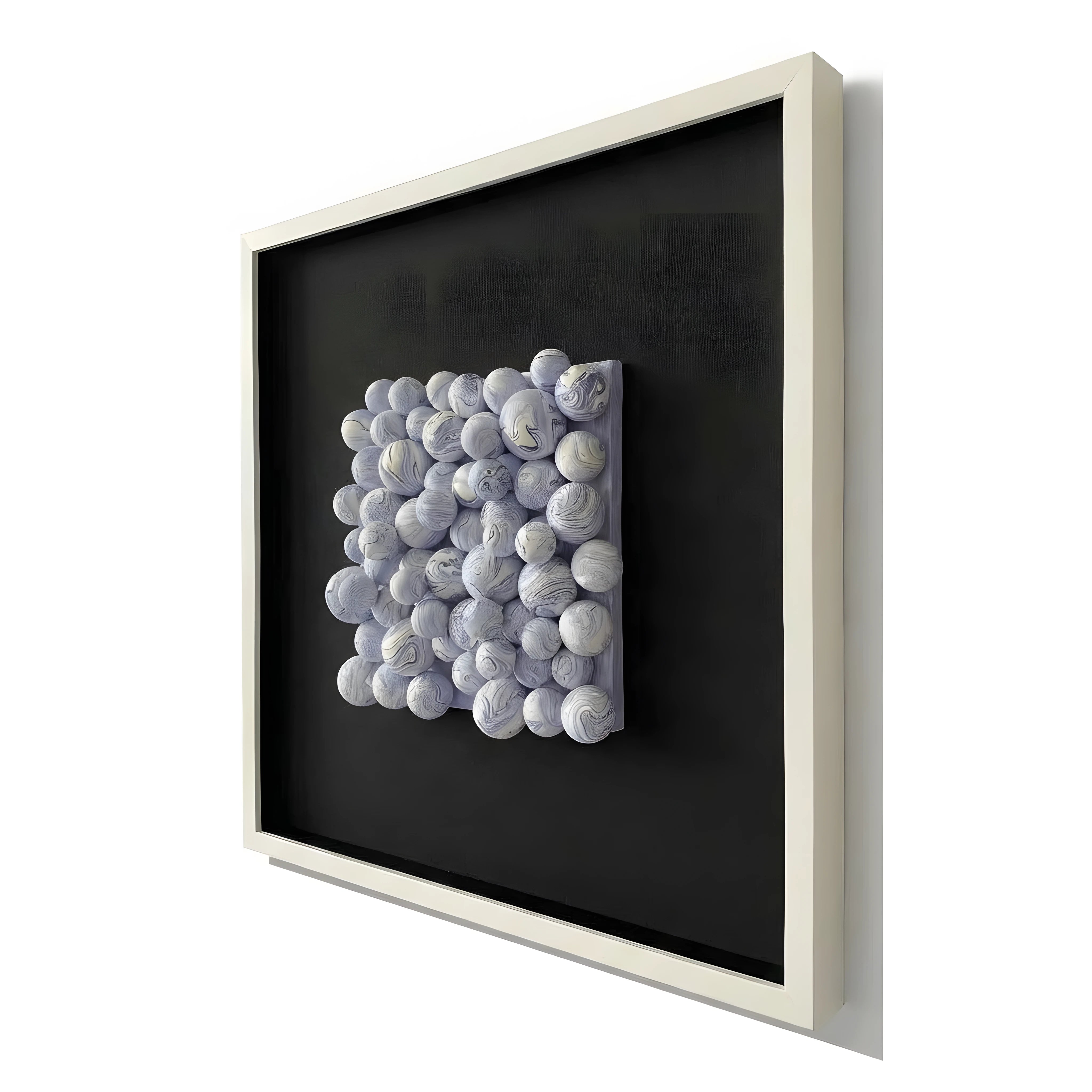 Purple Haze Bubble Cluster Wall Art Interior Moderna