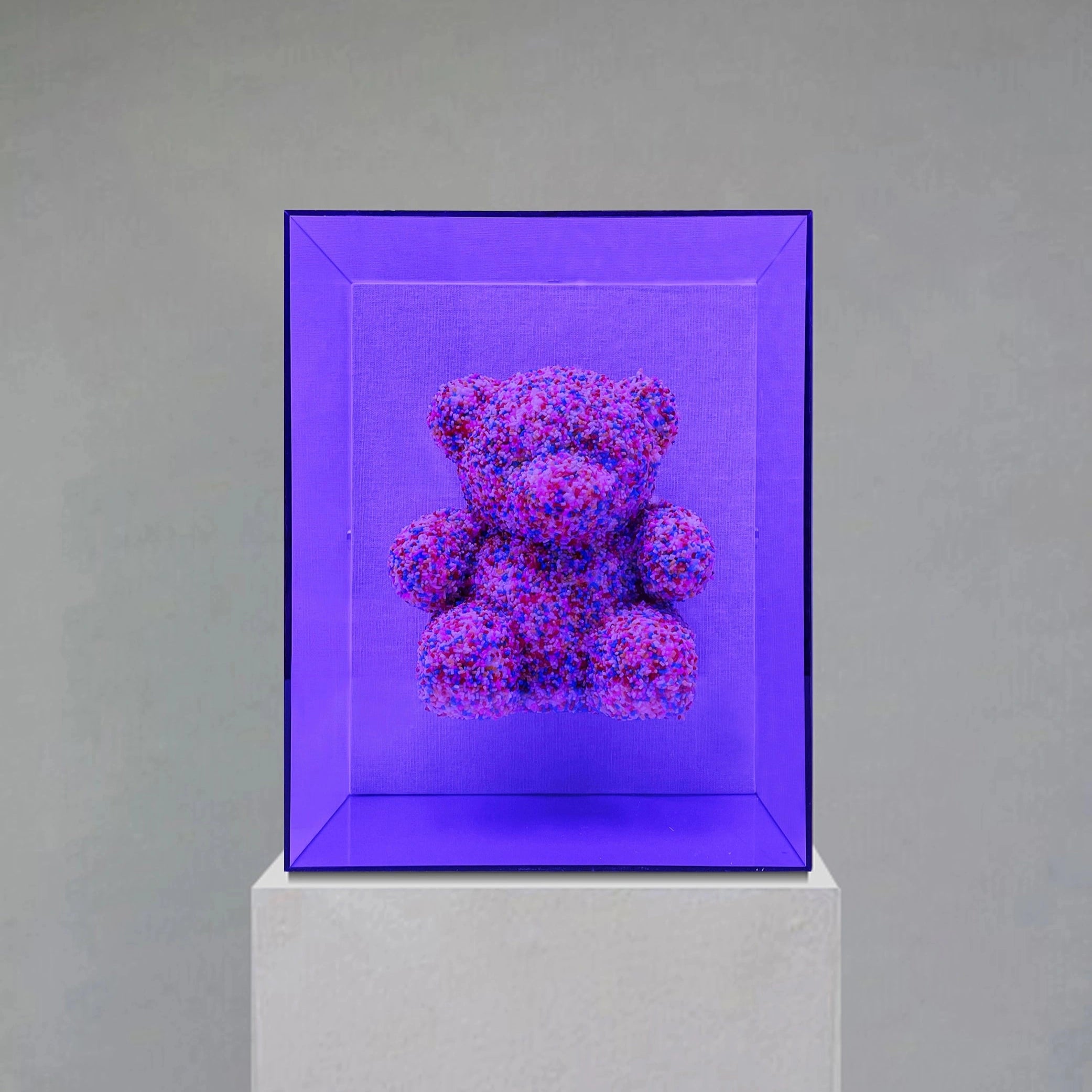 Sprinkle Gummy Bear Wall Art Wall Art Interior Moderna Purple