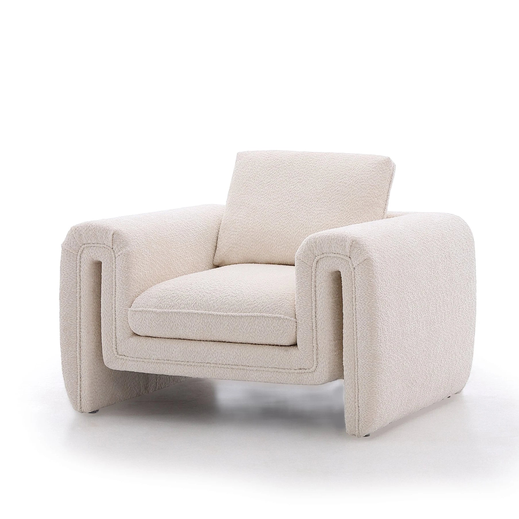 Sandro Sofa One Seater Sofa Interior Moderna Cream  