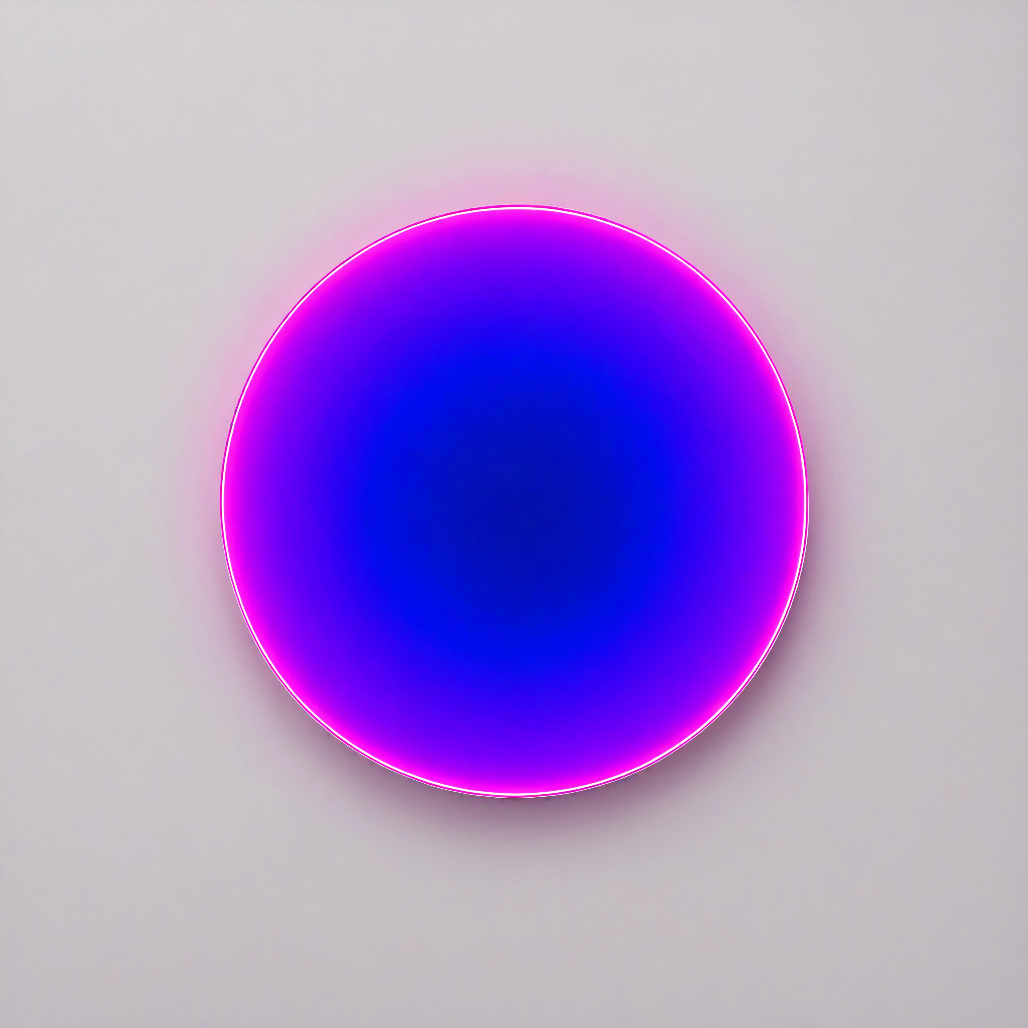 Silent Burn | Dusk Magenta Wall Art Interior Moderna