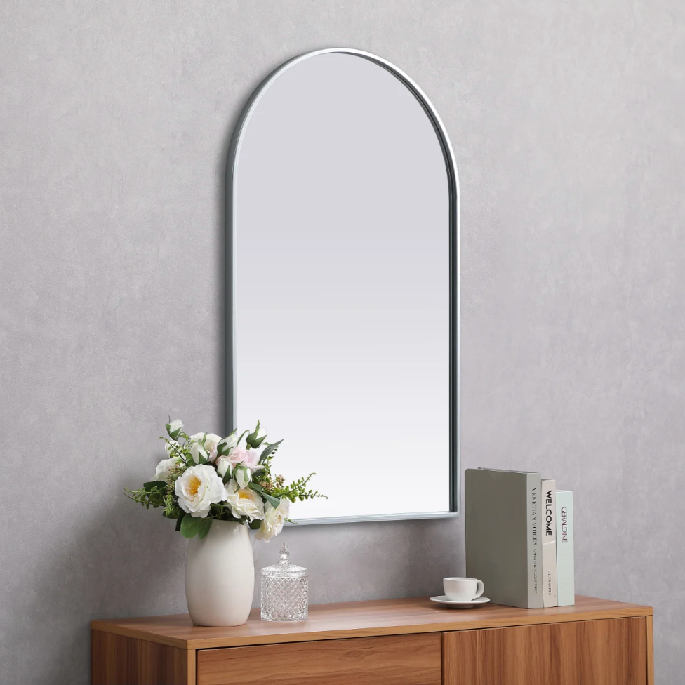 Hanging Arched Mirror Mirror Interior Moderna