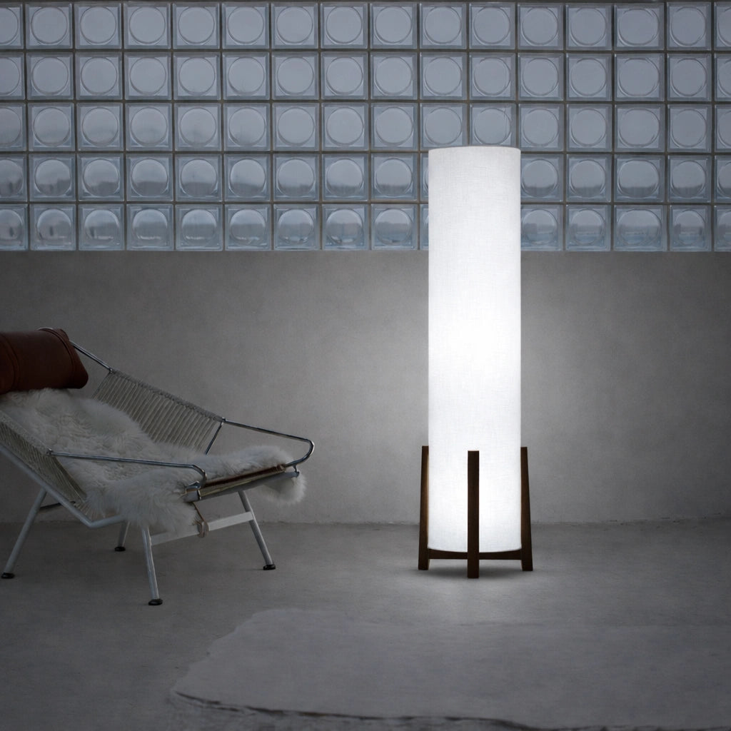Shoji Bamboo Weave Floor Lamp Lamp Interior Moderna